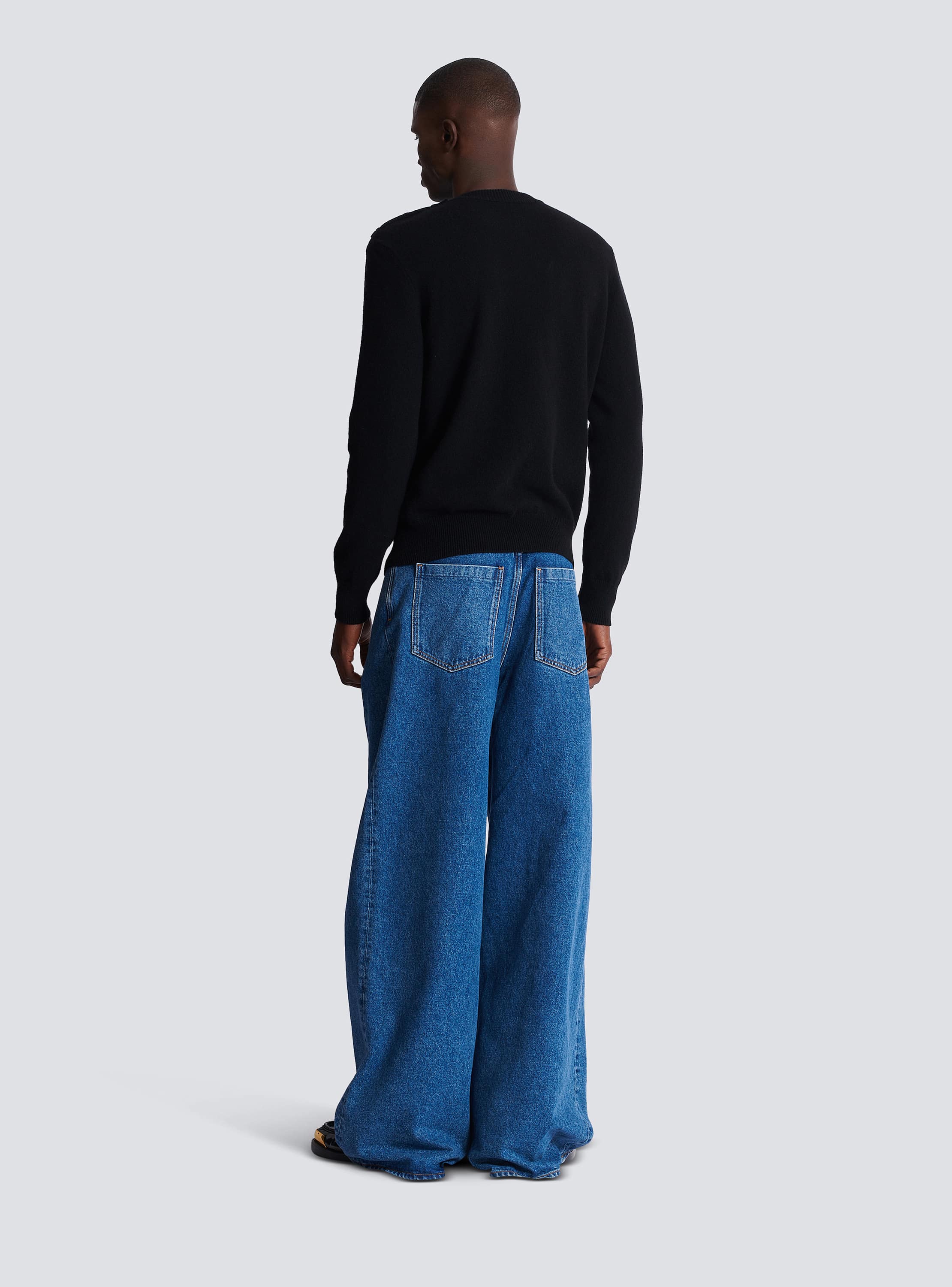 Fine eco-cashmere jumper