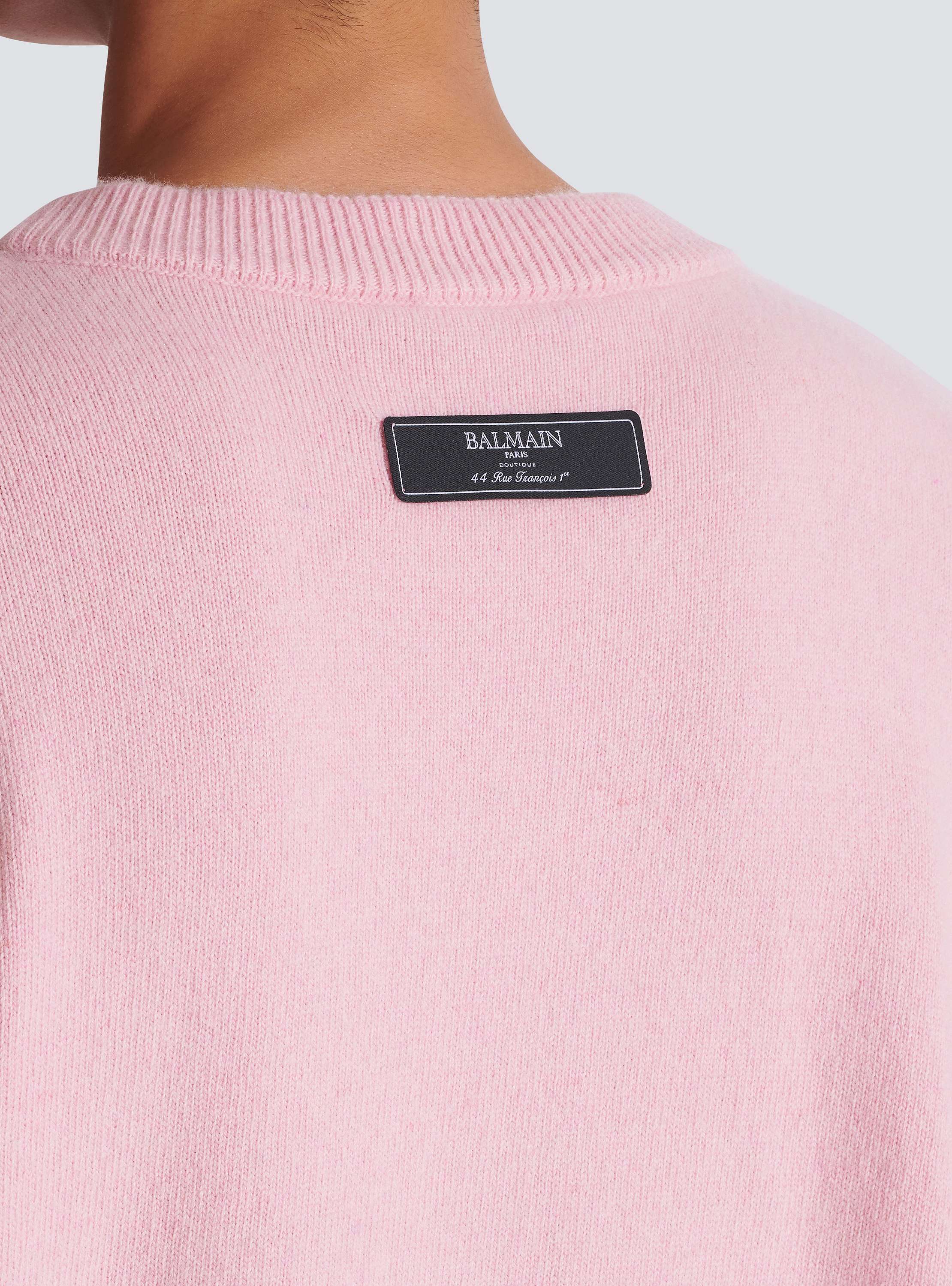 Eco-cashmere sweatshirt