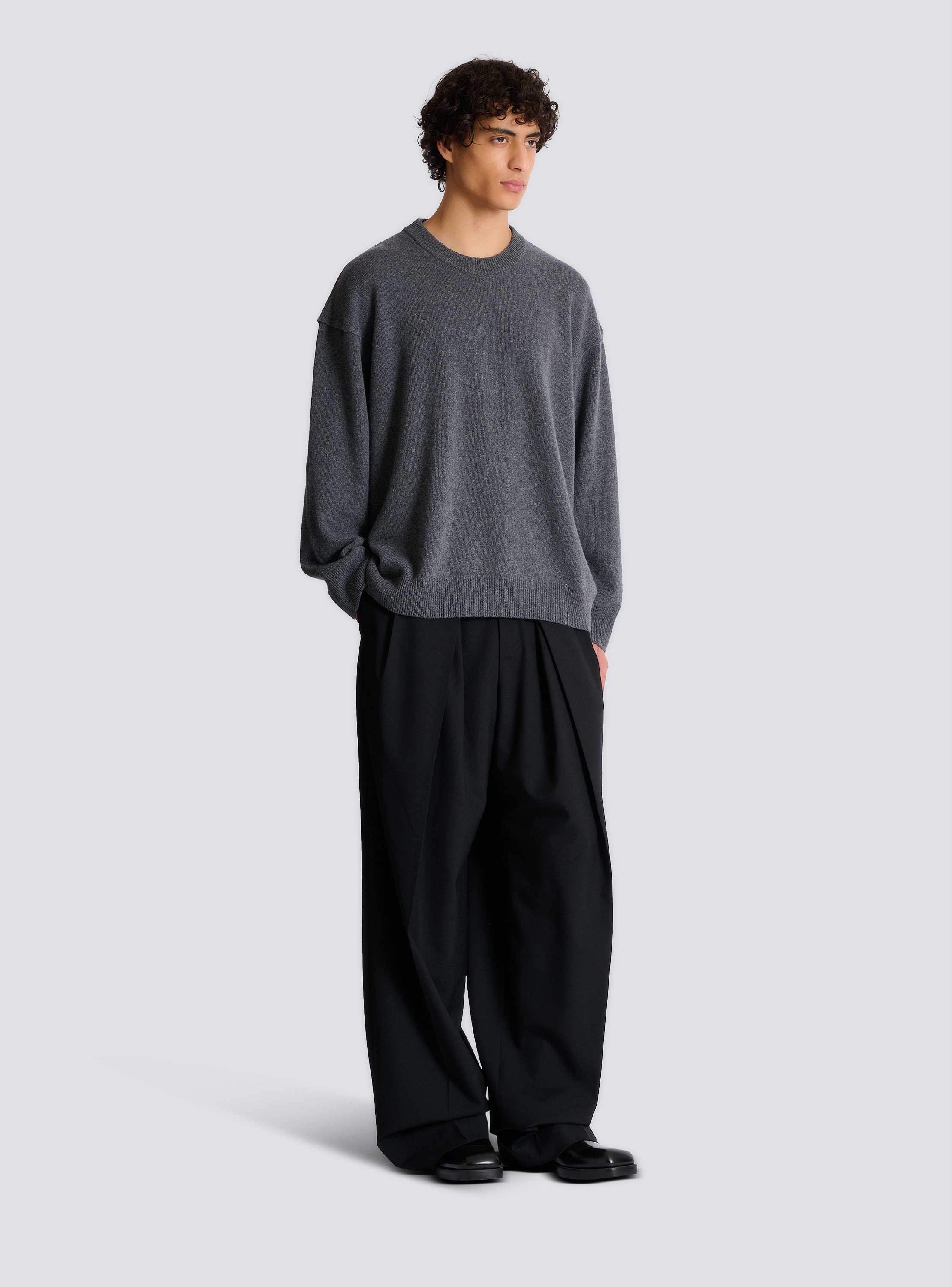 Eco-cashmere sweatshirt