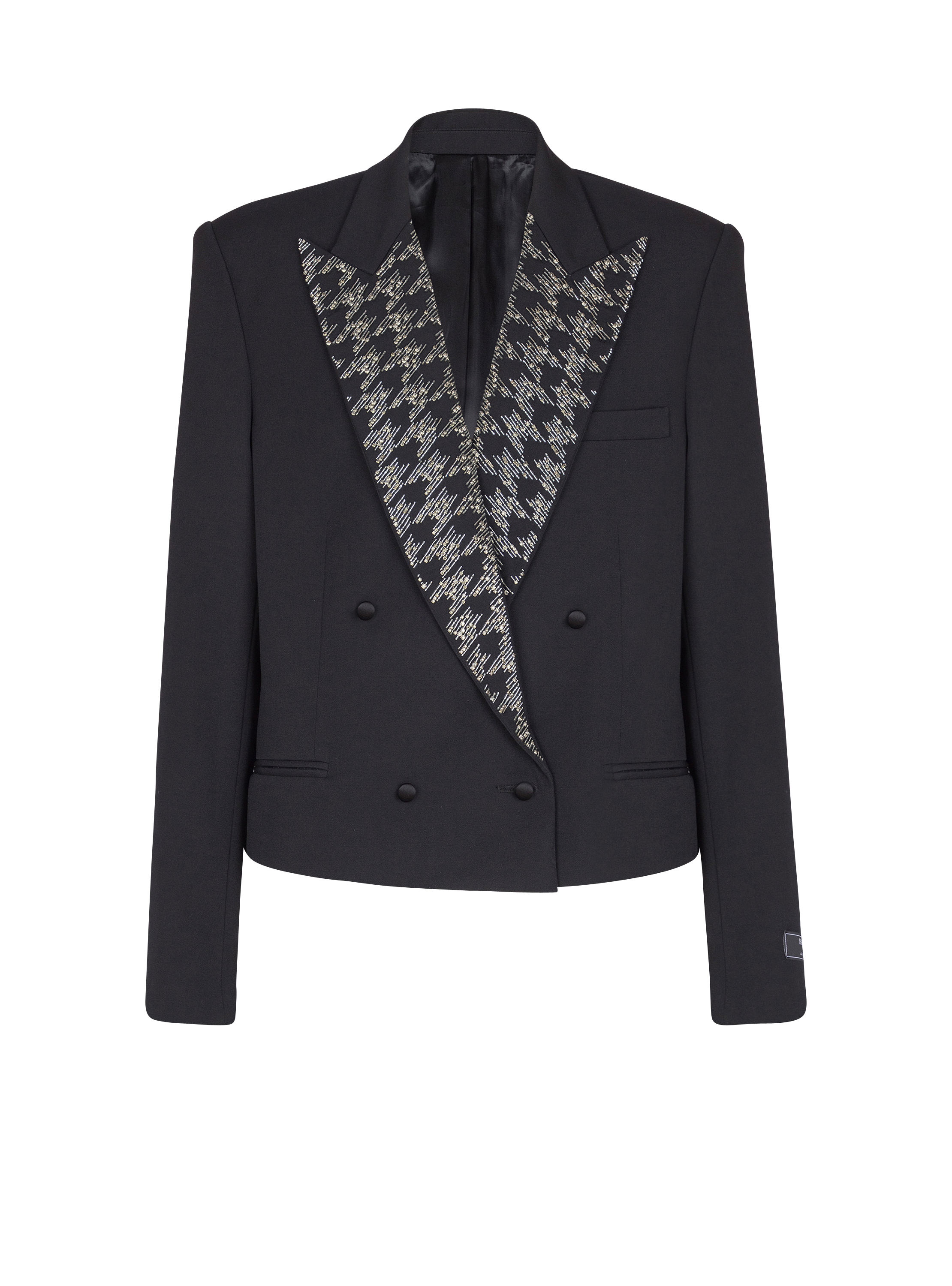 Grain de poudre jacket with crystals