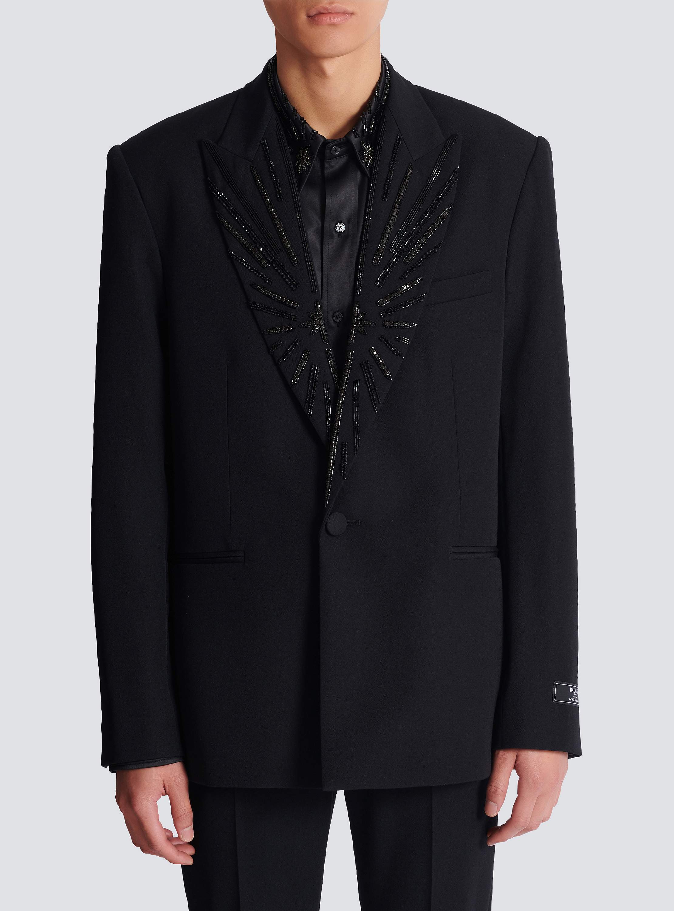 Grain de poudre 1-button jacket 