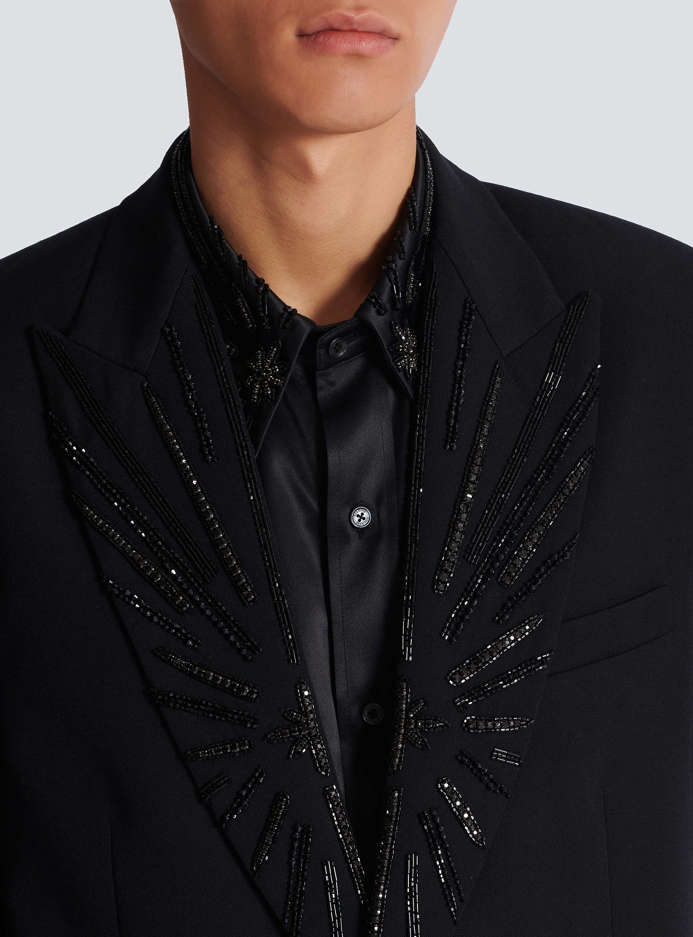 Grain de poudre 1-button jacket 