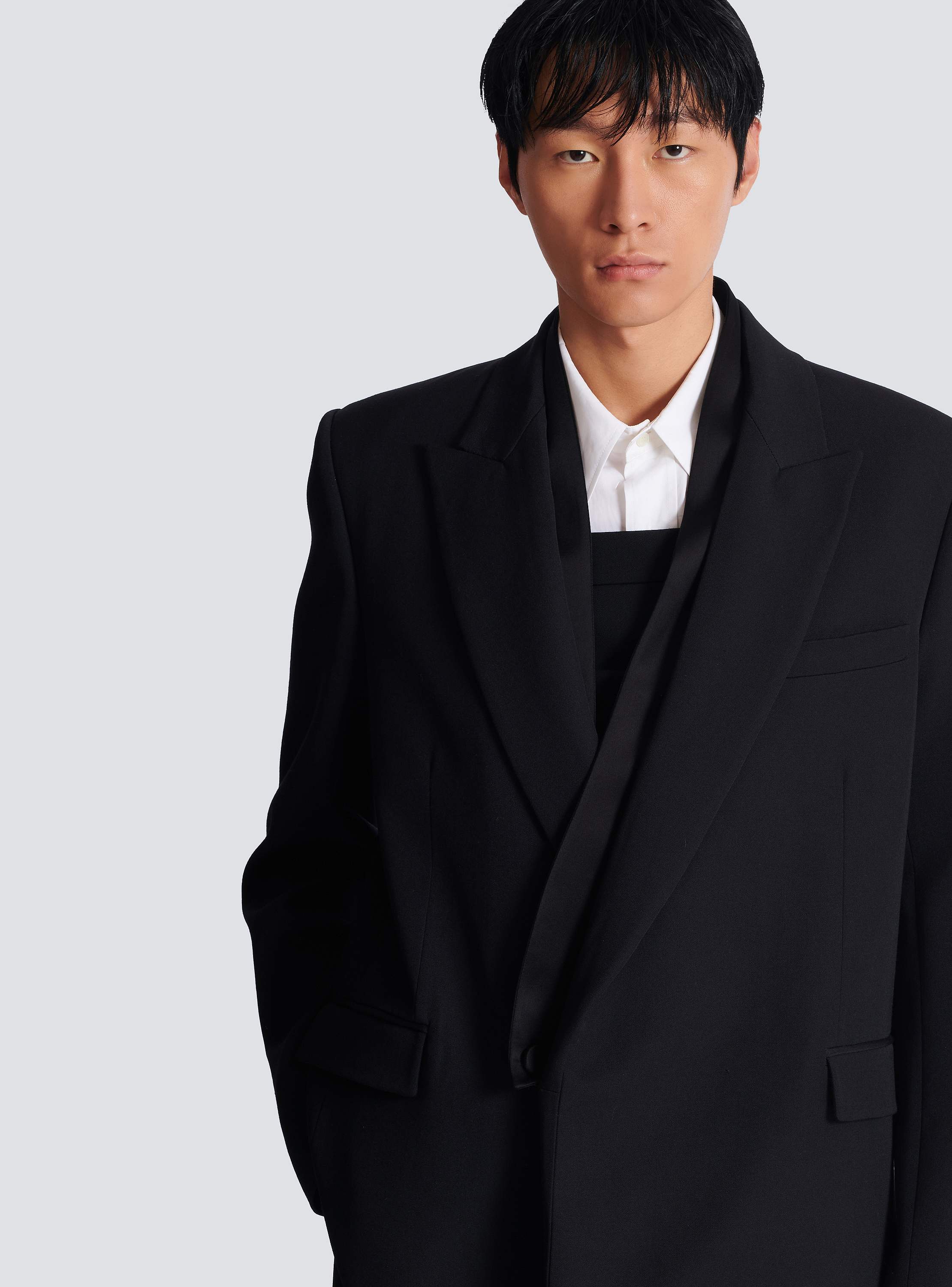 Grain de poudre 1-button jacket