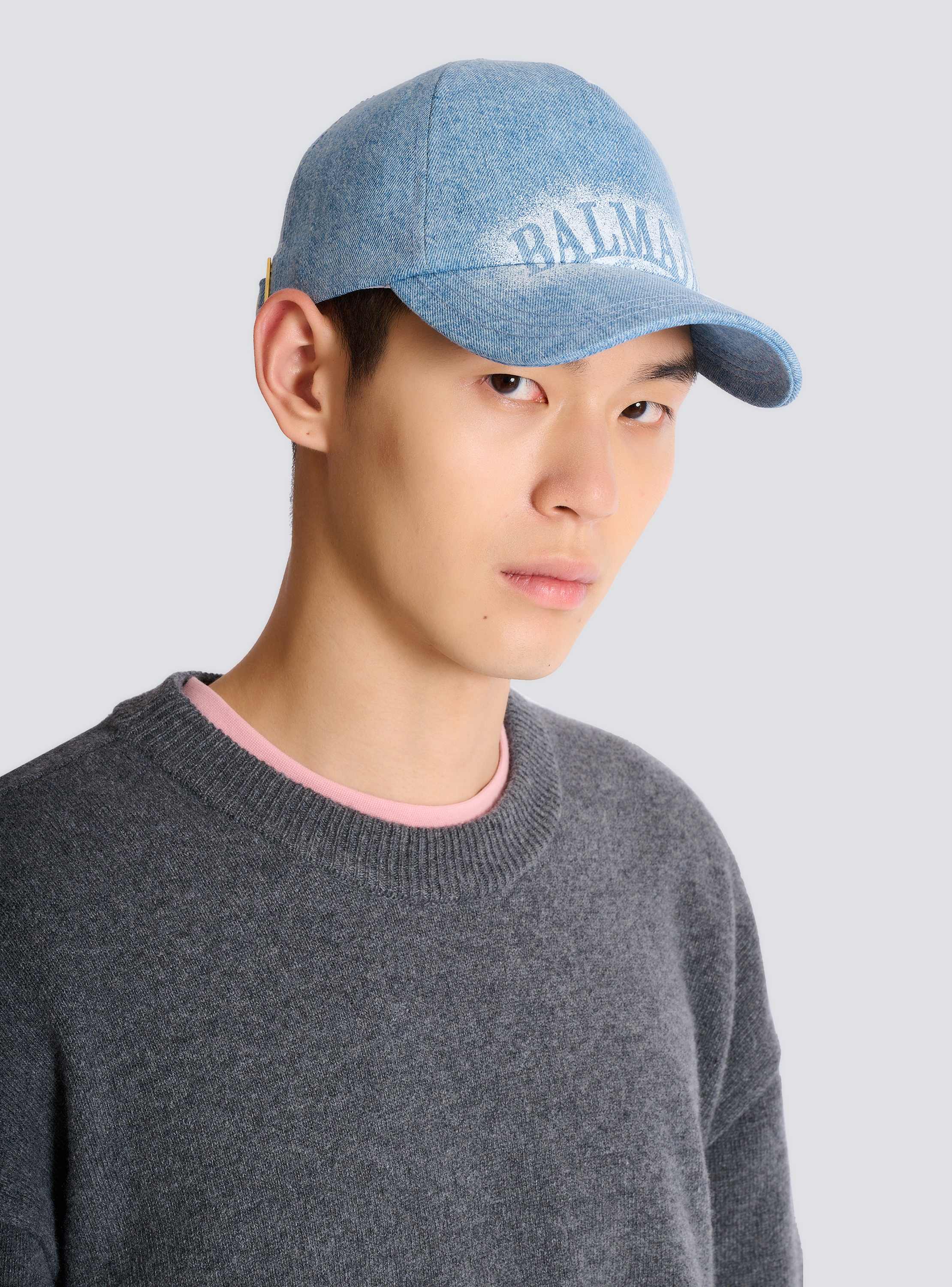 Denim cap