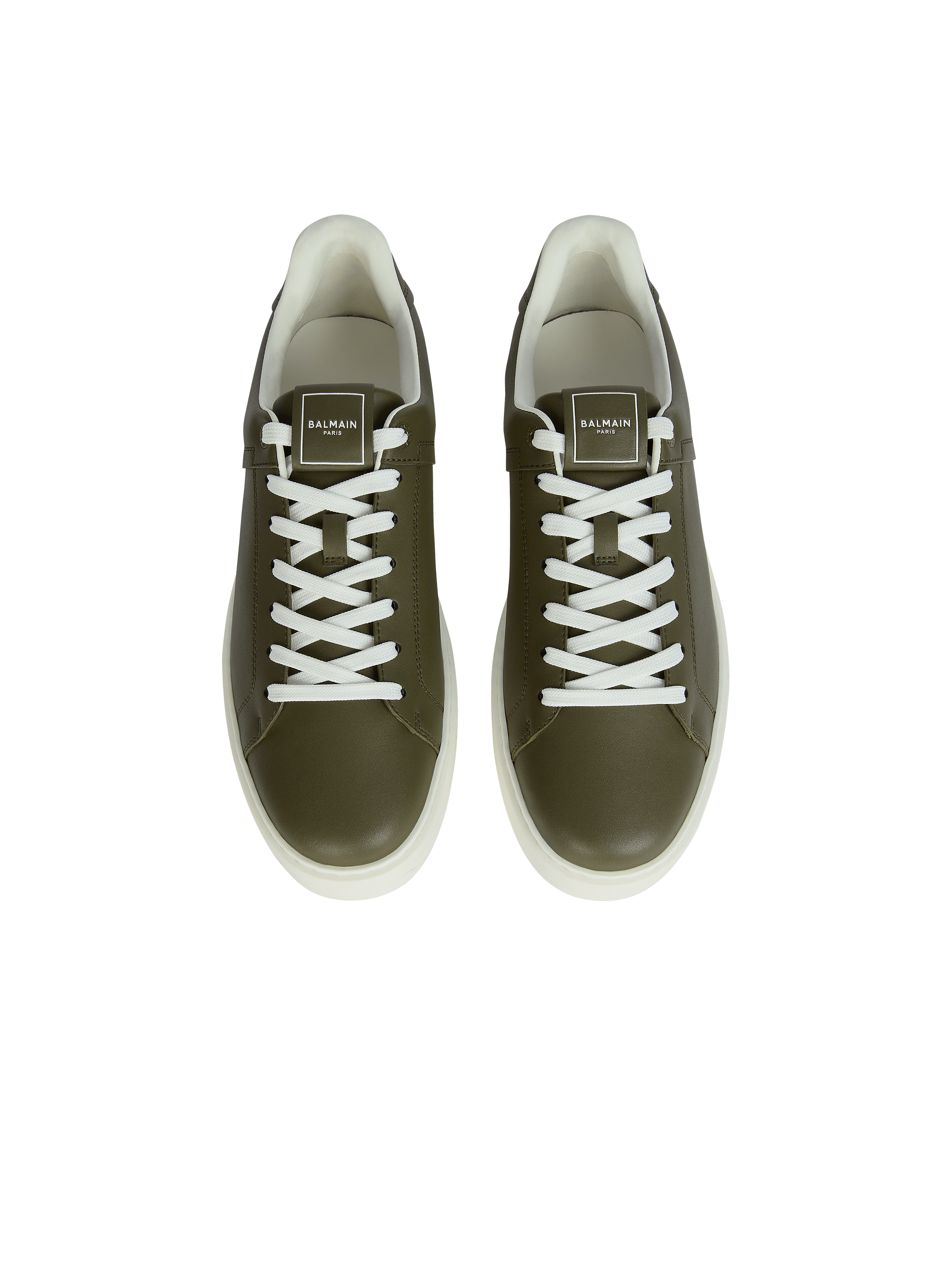 B-Court trainers in calfskin