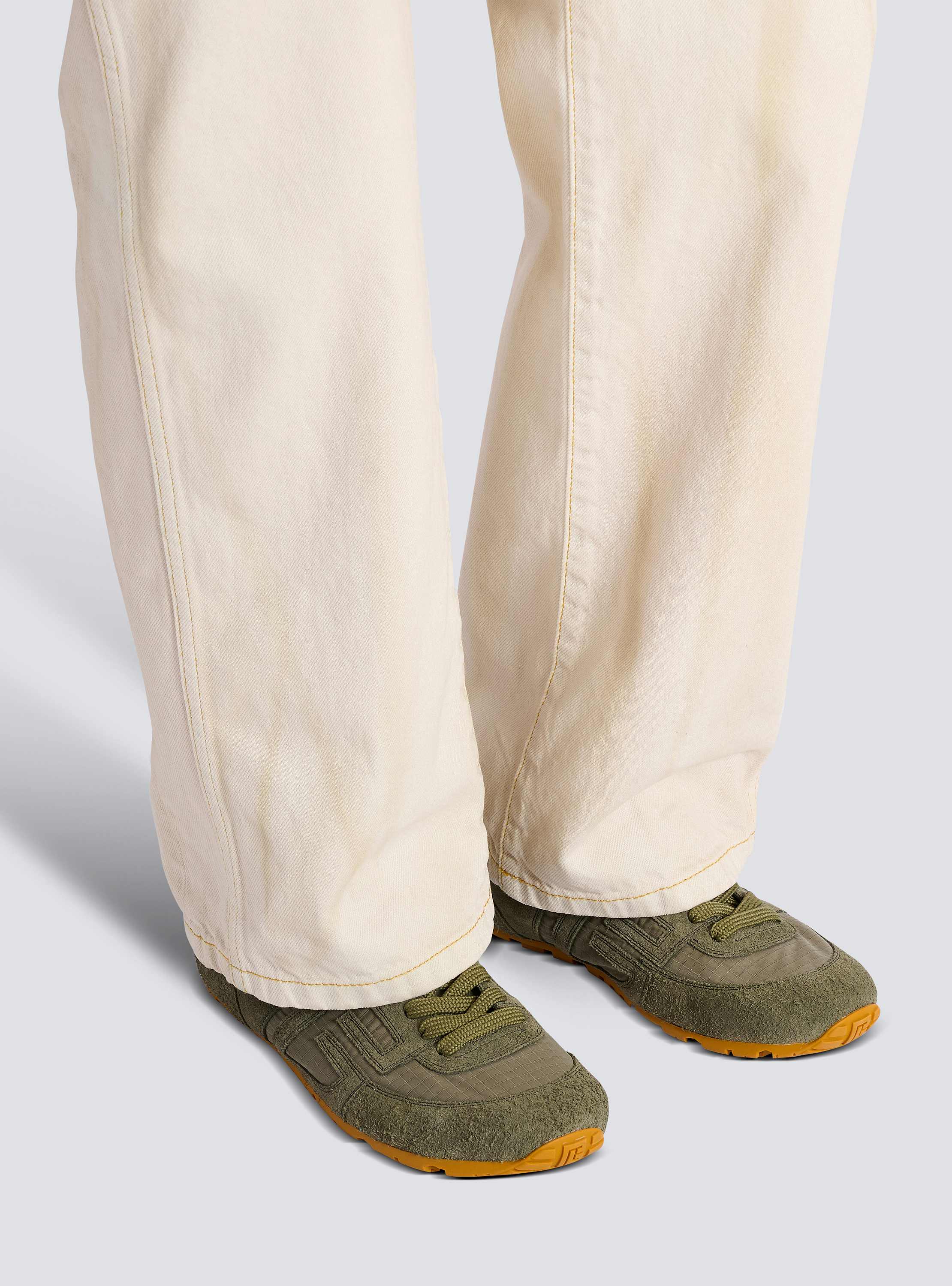 Racer 45 trainers in suede and ripstop nylon