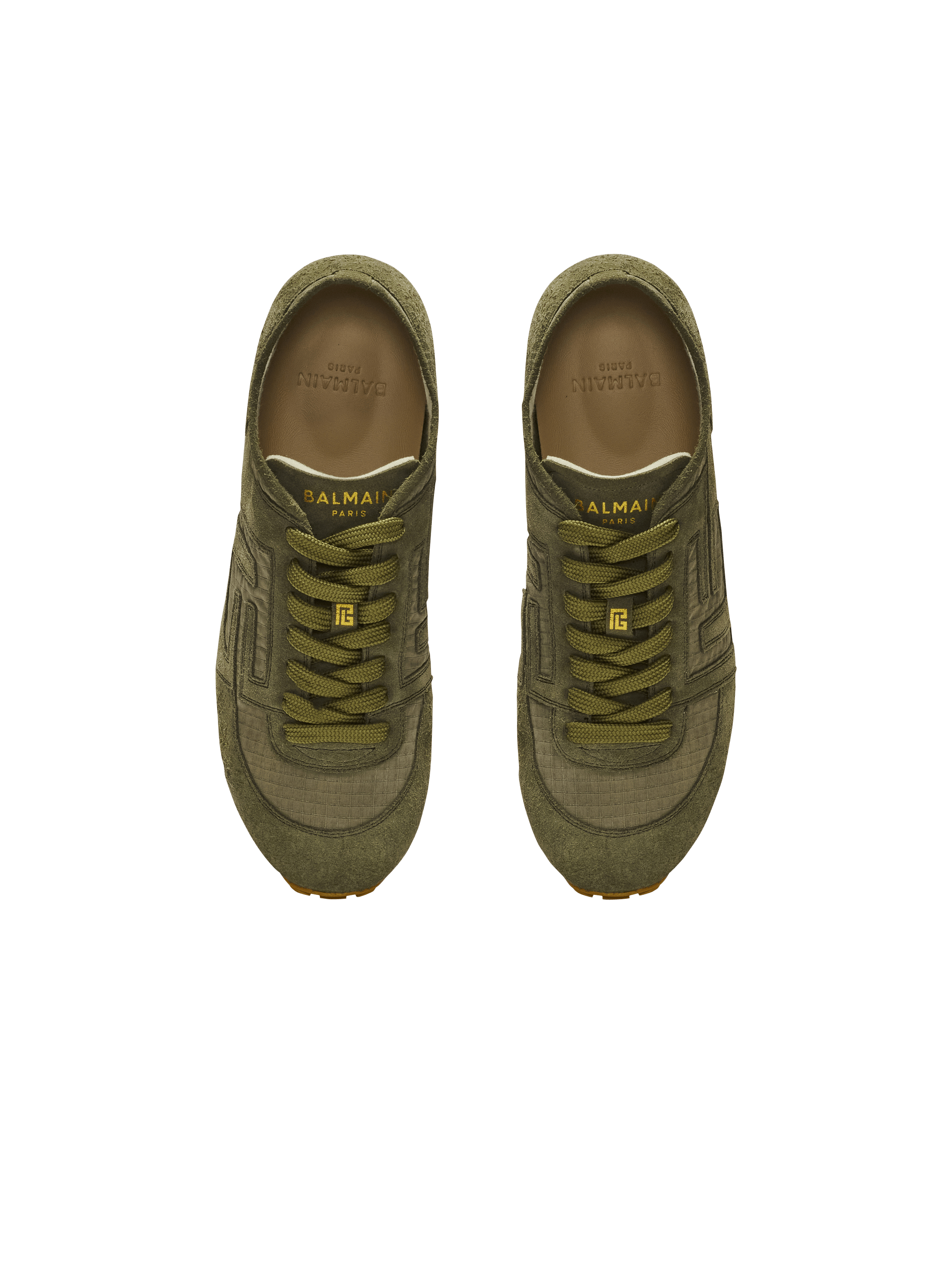 Racer 45 trainers in suede and ripstop nylon