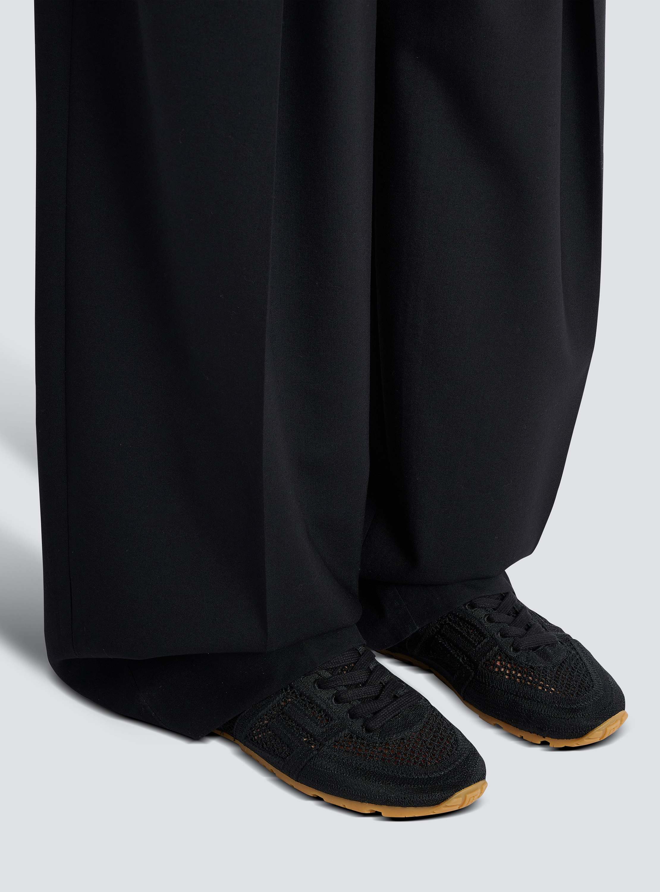 Racer 45 macram&eacute; trainers