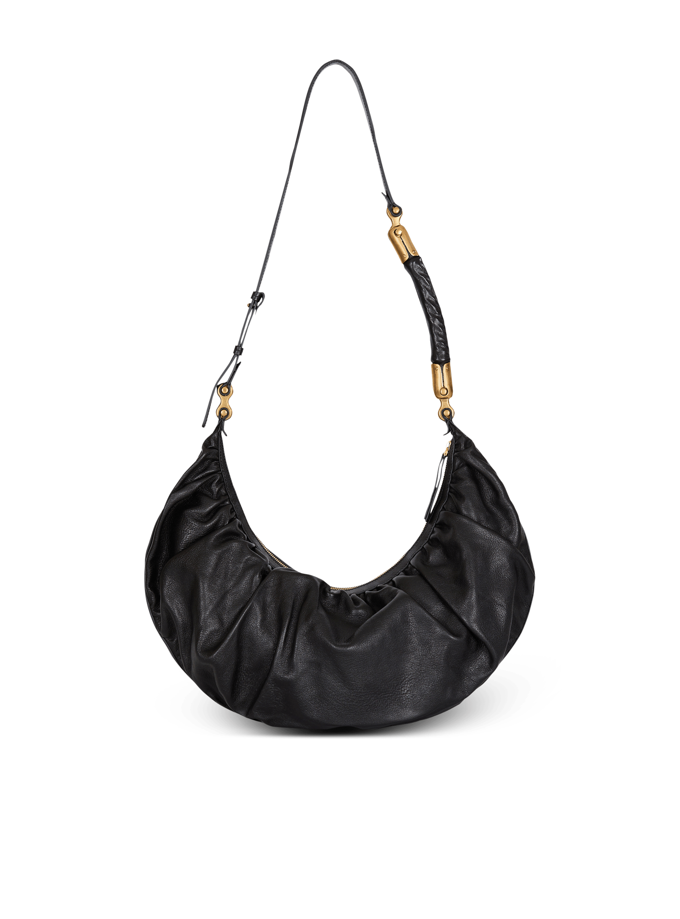 Ebene Hobo bag in calfskin leather