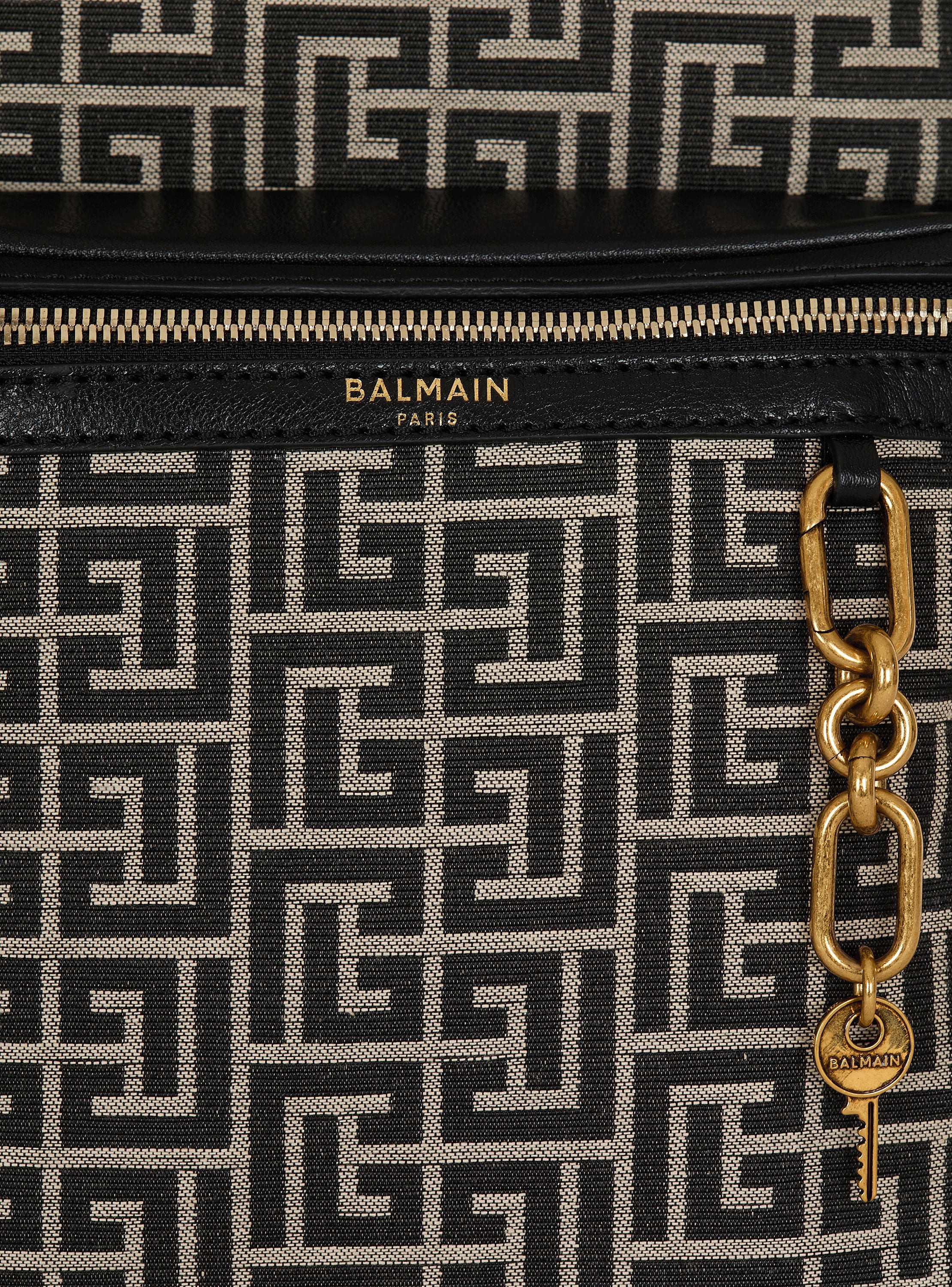 Pulse monogram jacquard backpack