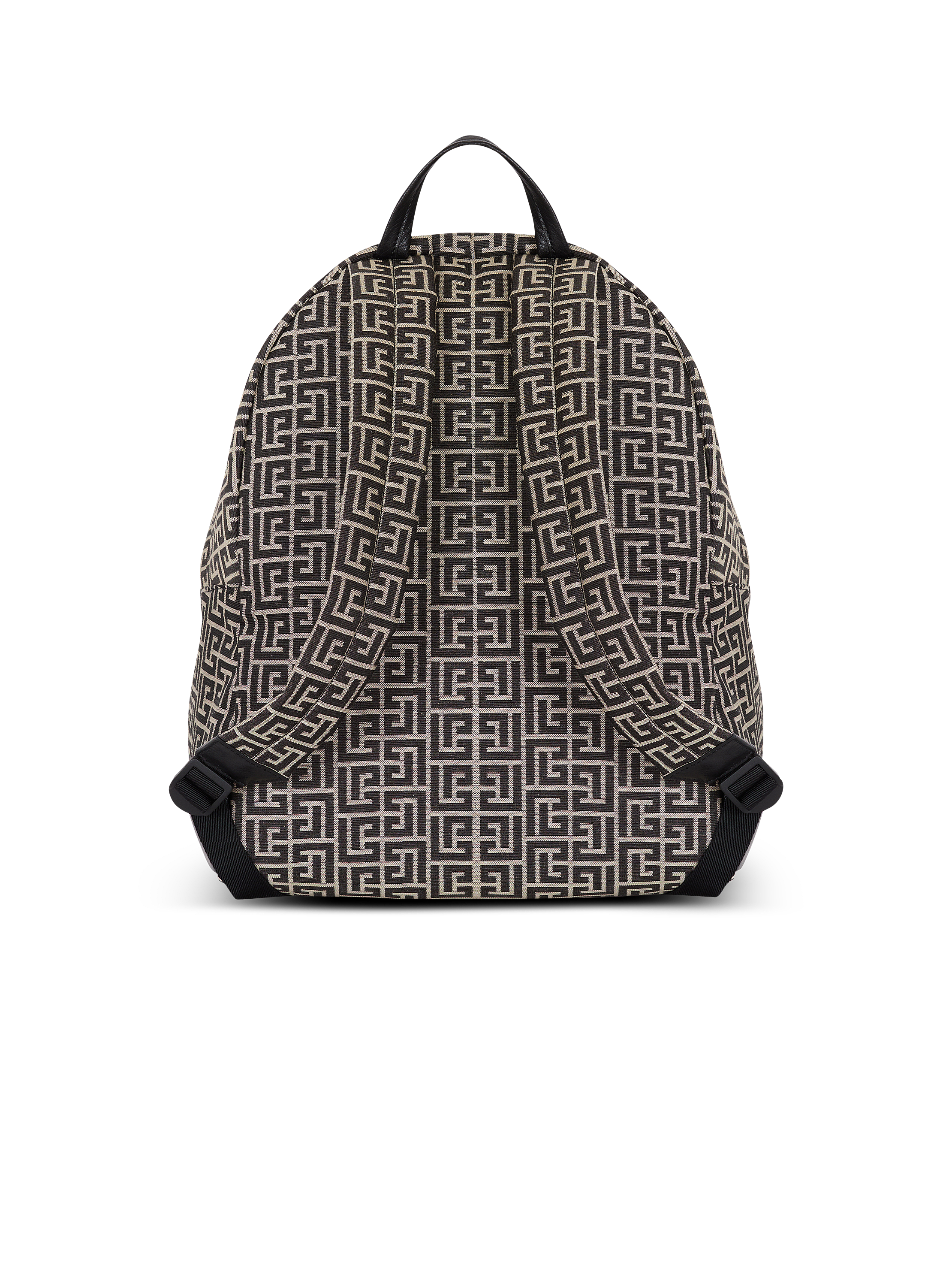 Pulse monogram jacquard backpack