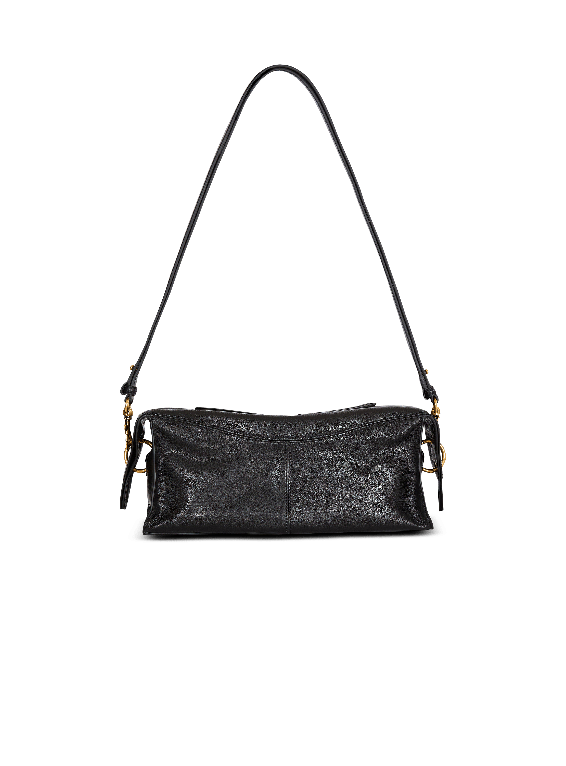 Pulse shoulder bag in calfskin leather