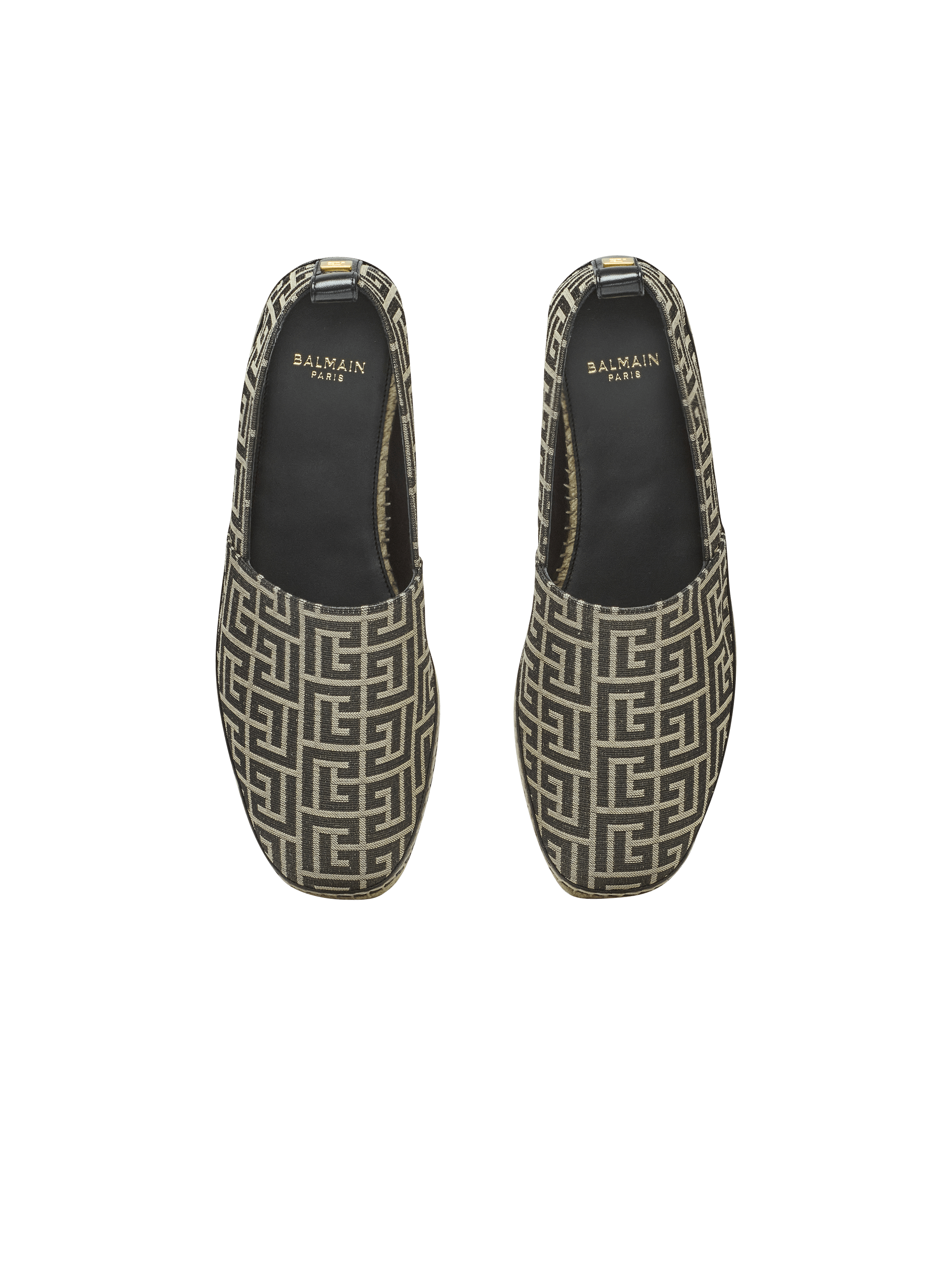 Monogram jacquard espadrilles