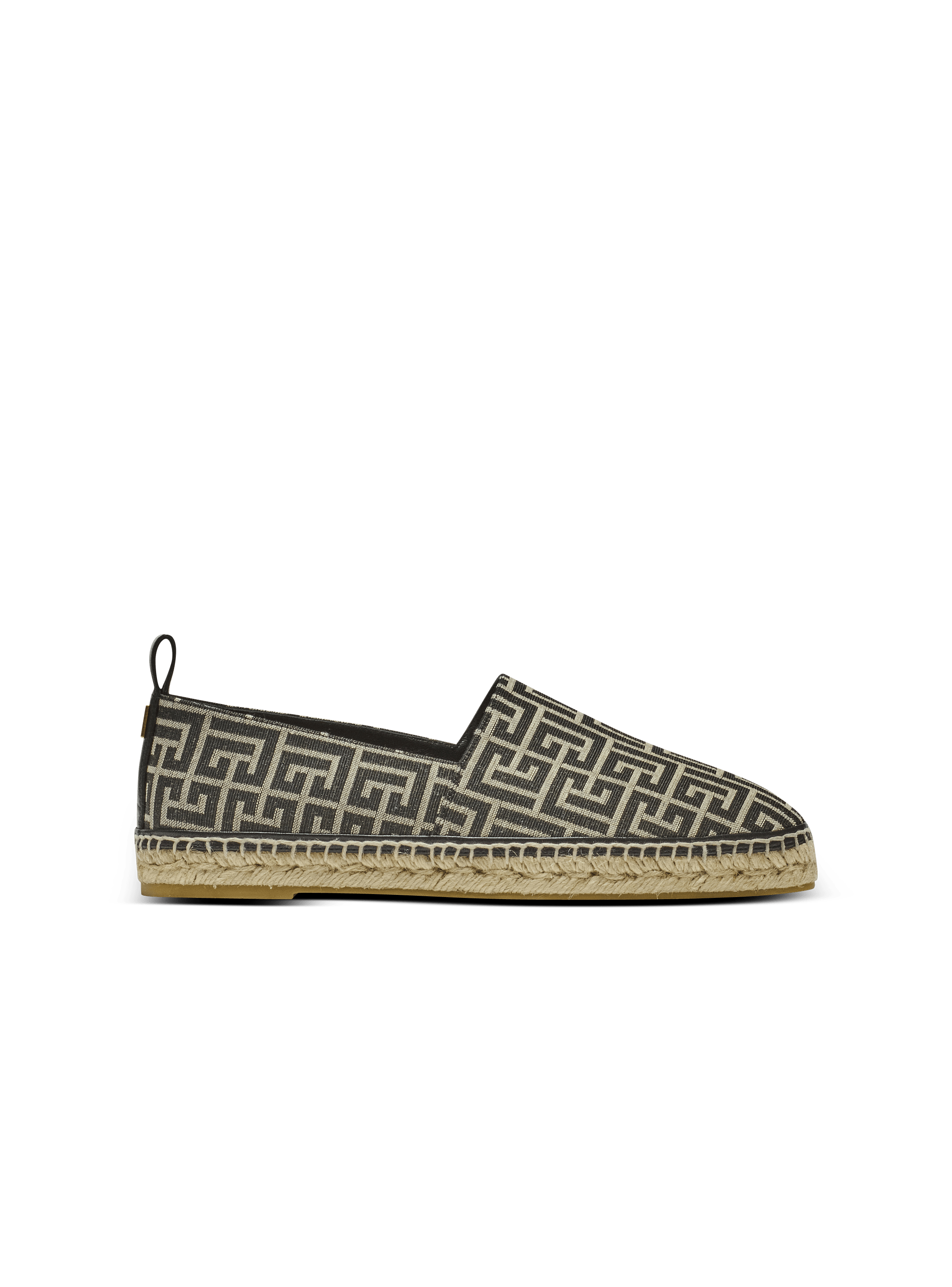 Monogram jacquard espadrilles