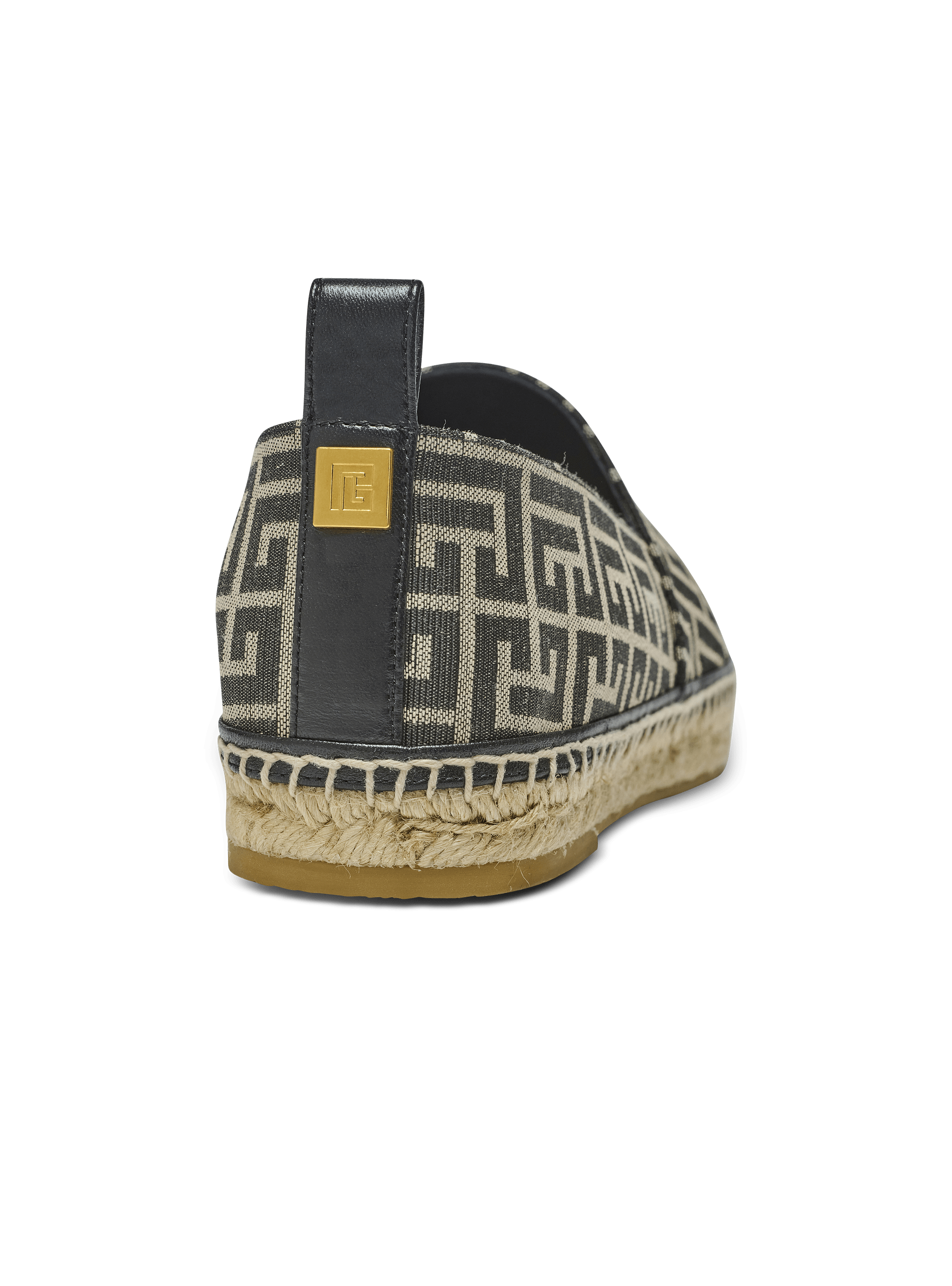 Monogram jacquard espadrilles