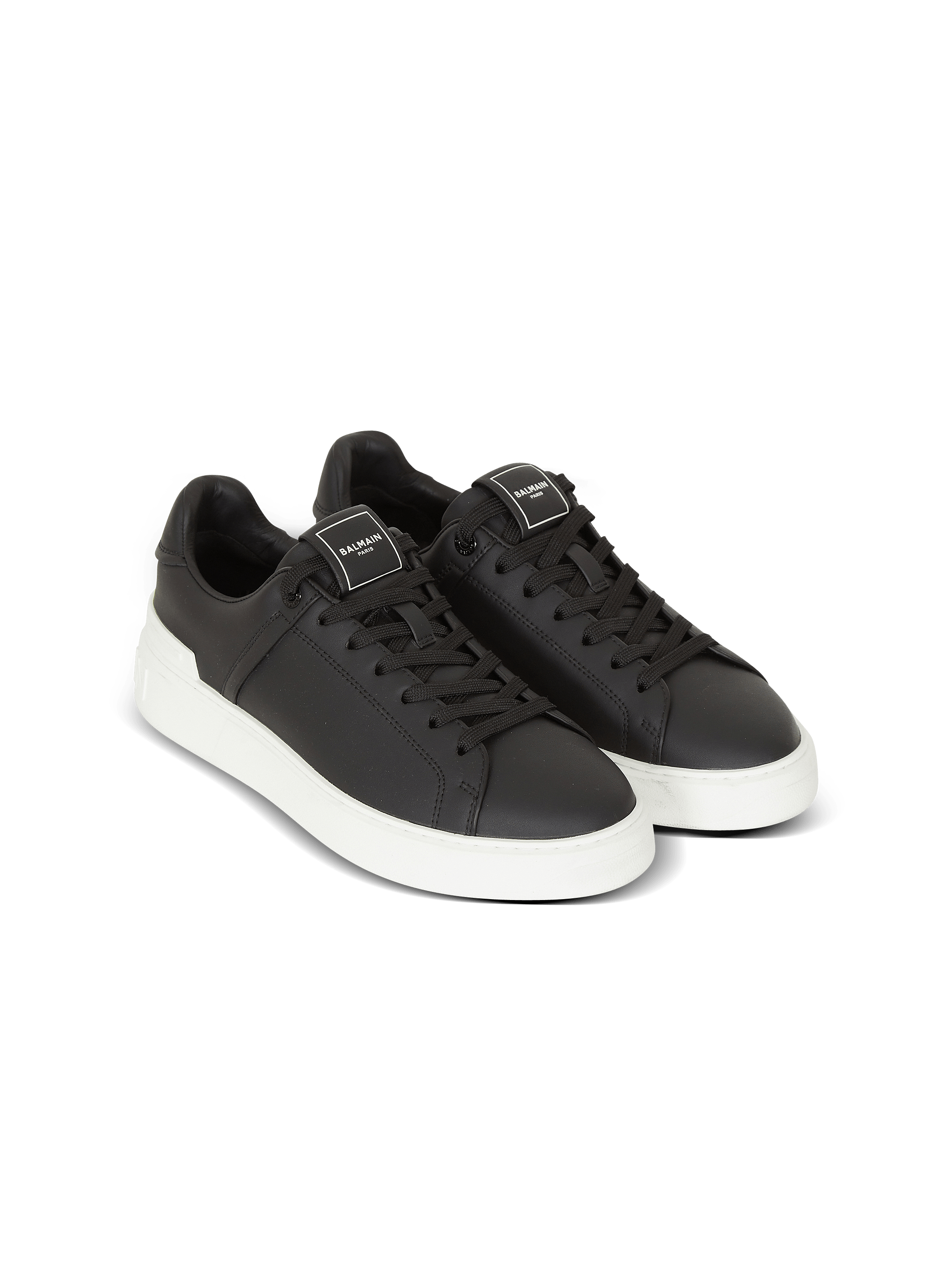 B-Court trainers in calfskin