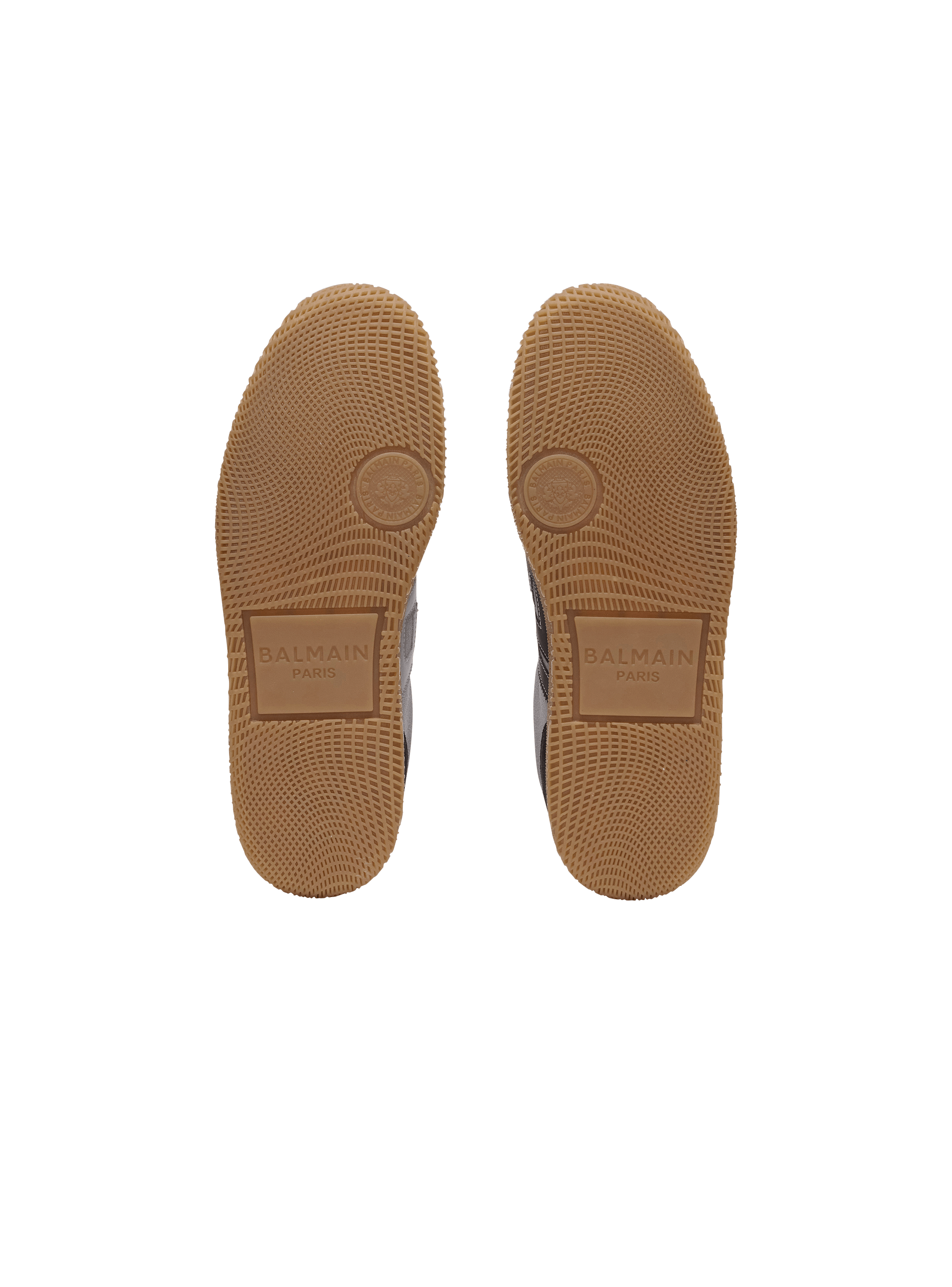 Suede Balmain Swan trainers