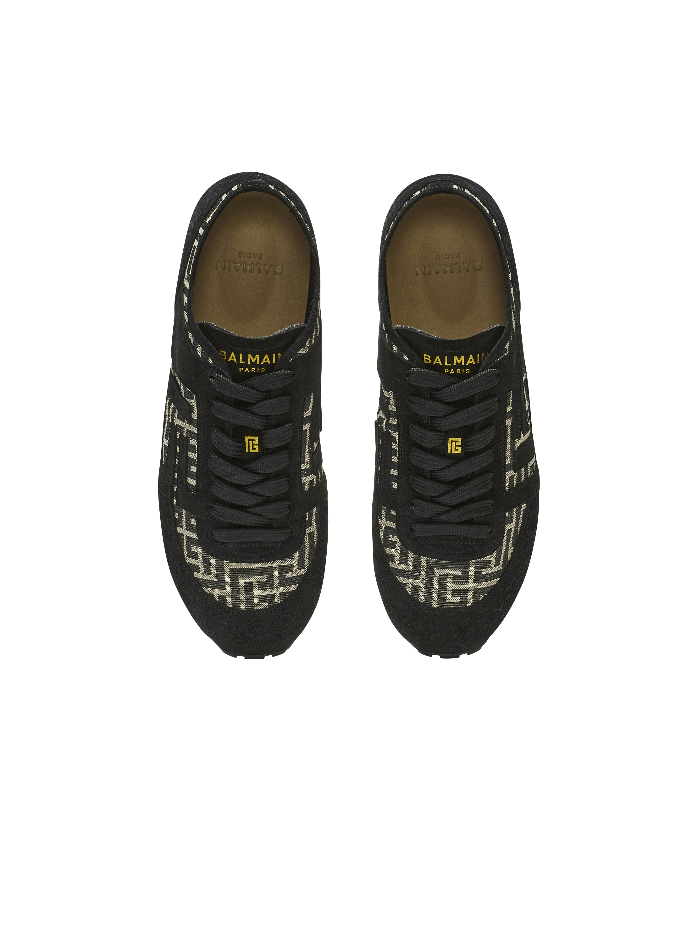 Racer 45 monogram jacquard trainers