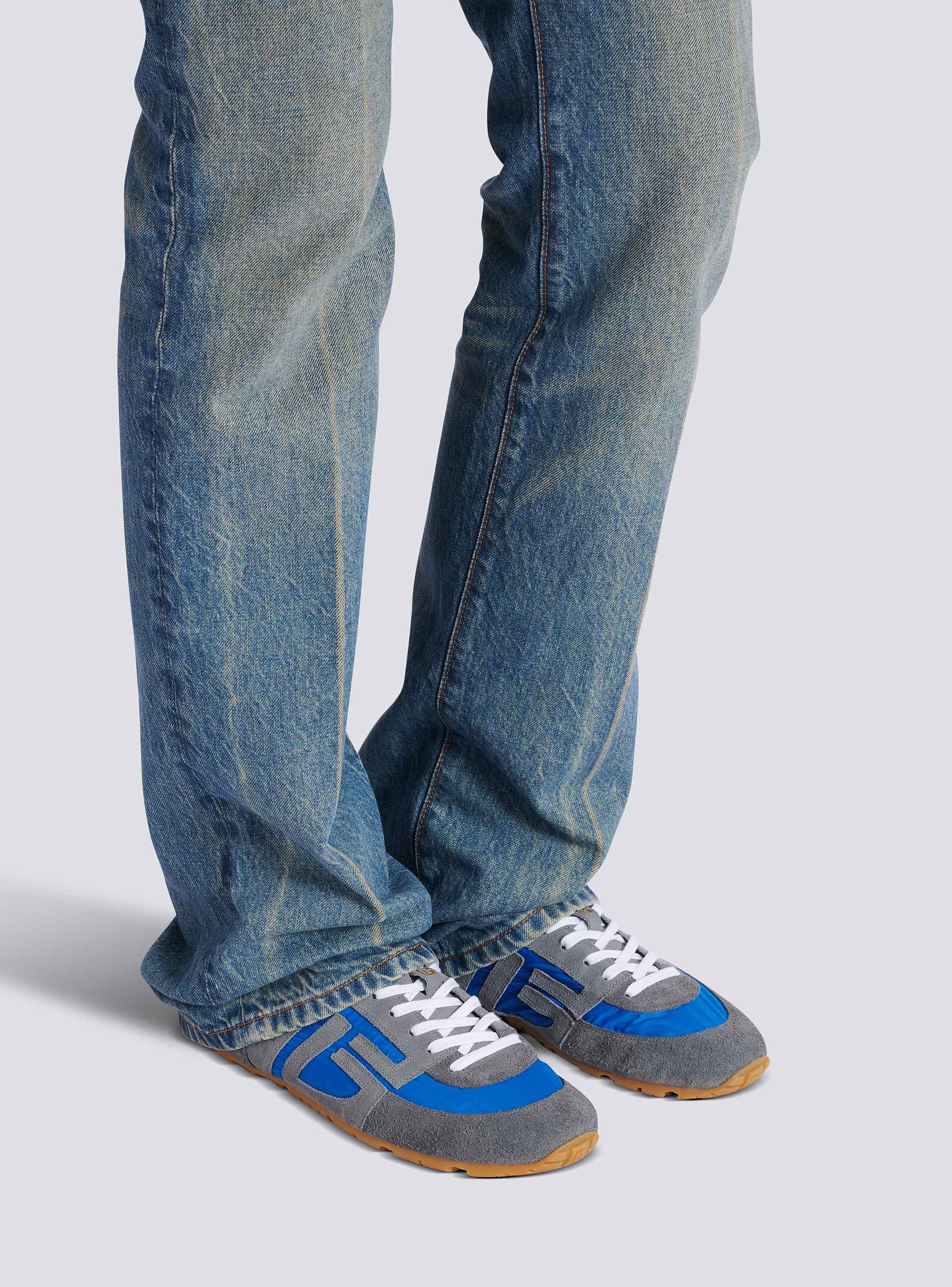 Racer 45 trainers in suede and nylon