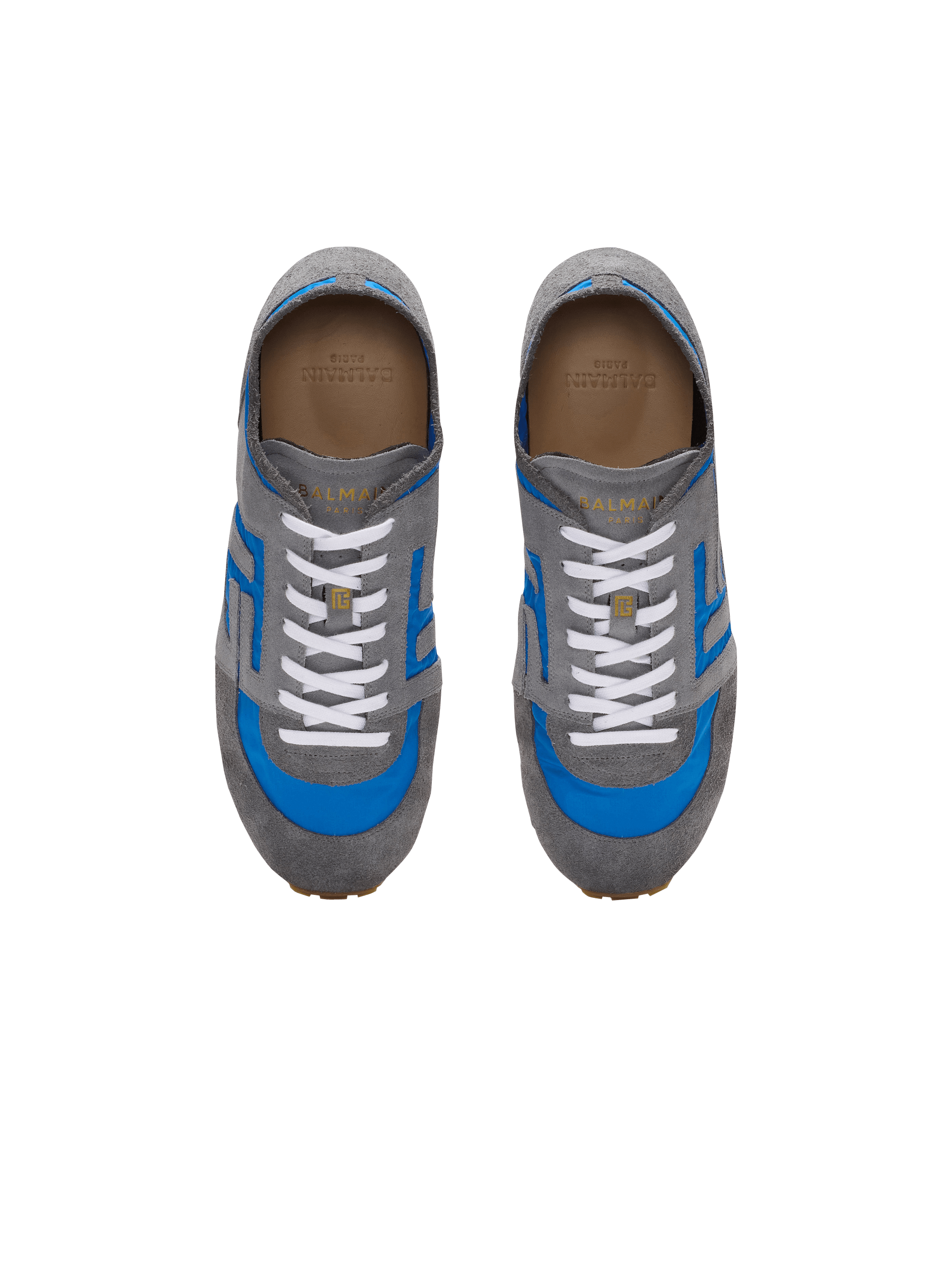 Racer 45 trainers in suede and nylon