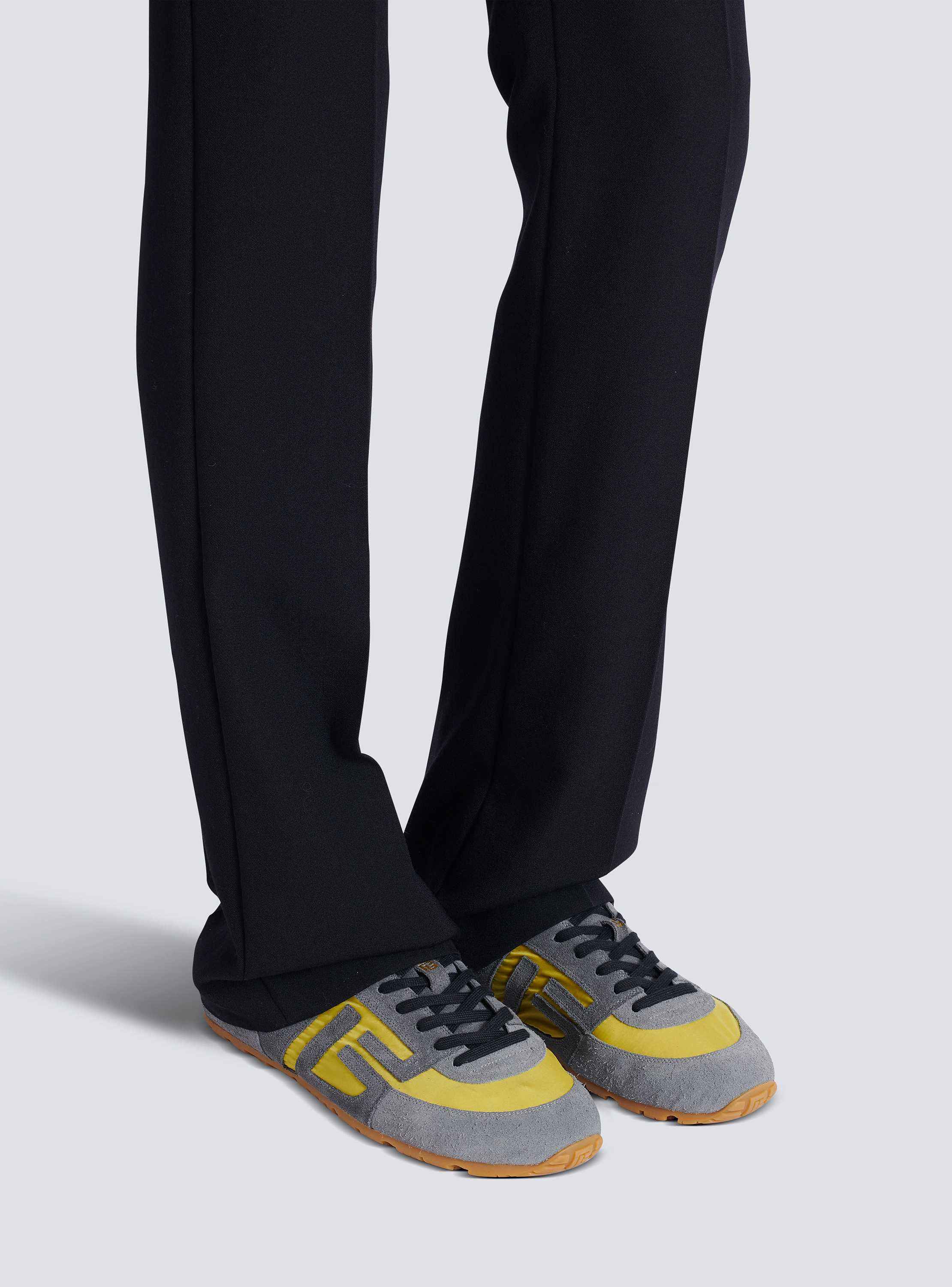 Racer 45 trainers in suede and nylon