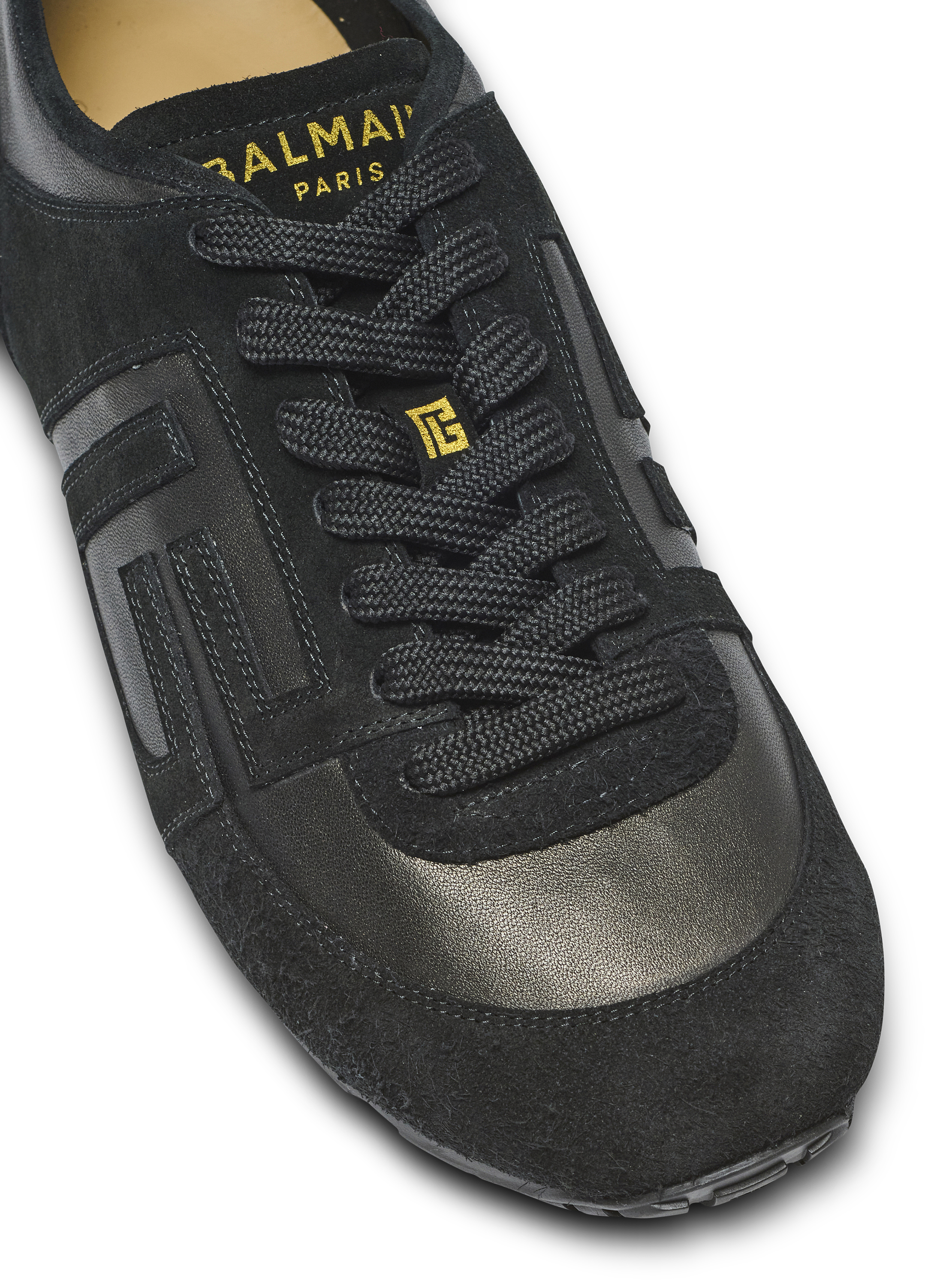Racer 45 trainers in lambskin and suede 