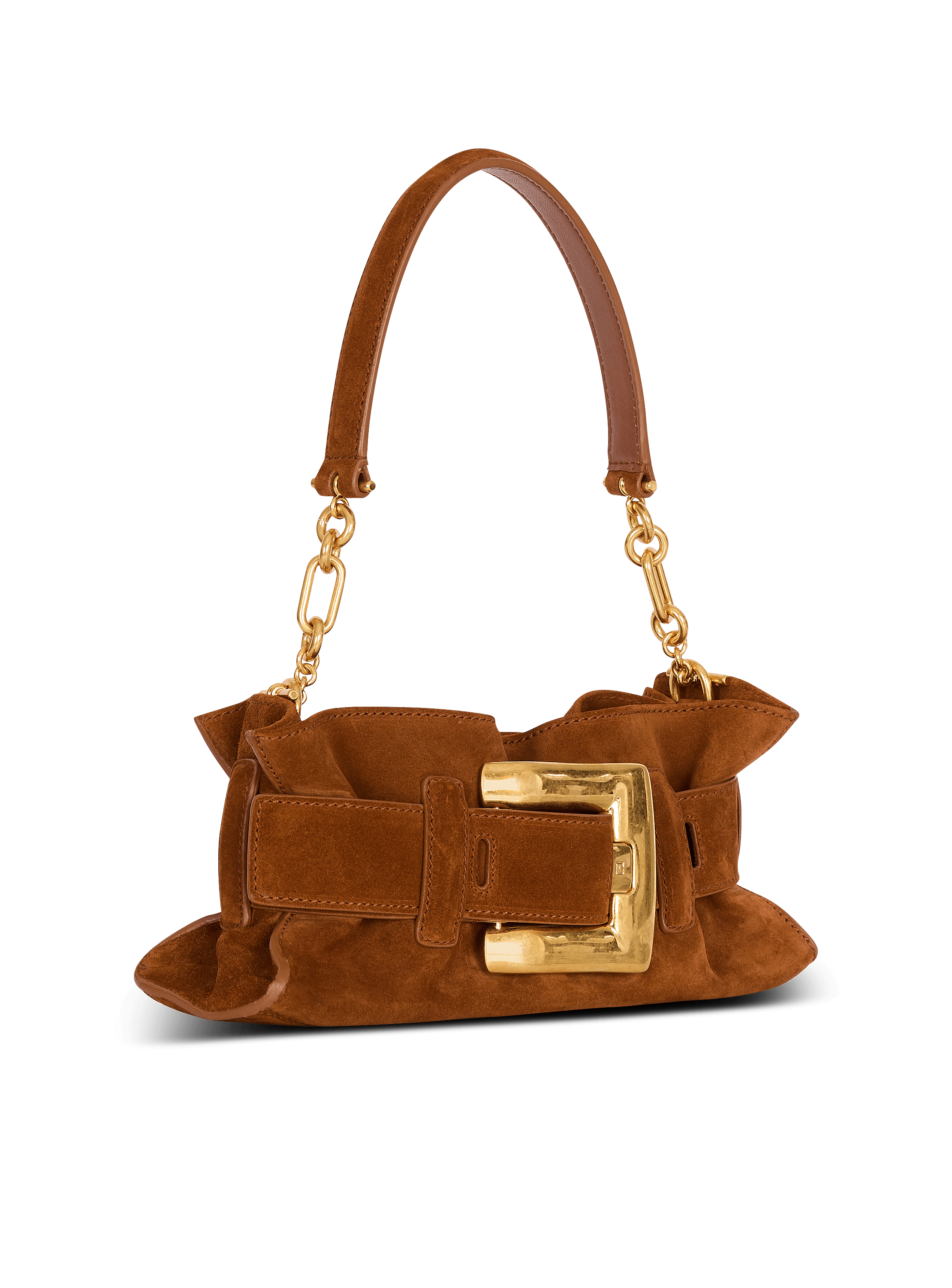 Anthem Mini suede leather bag