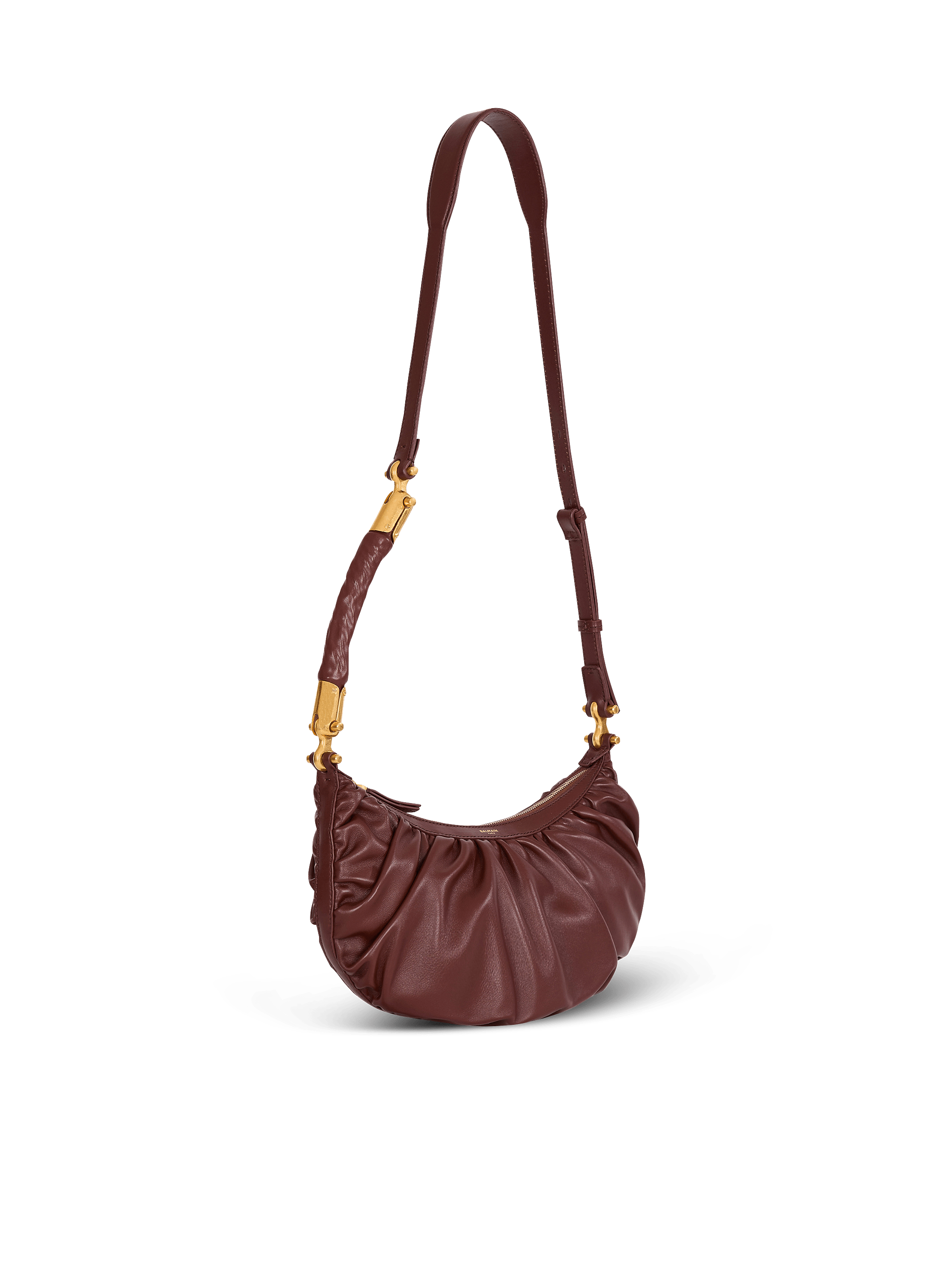 Hobo Bag Ebene aus Kalbsleder