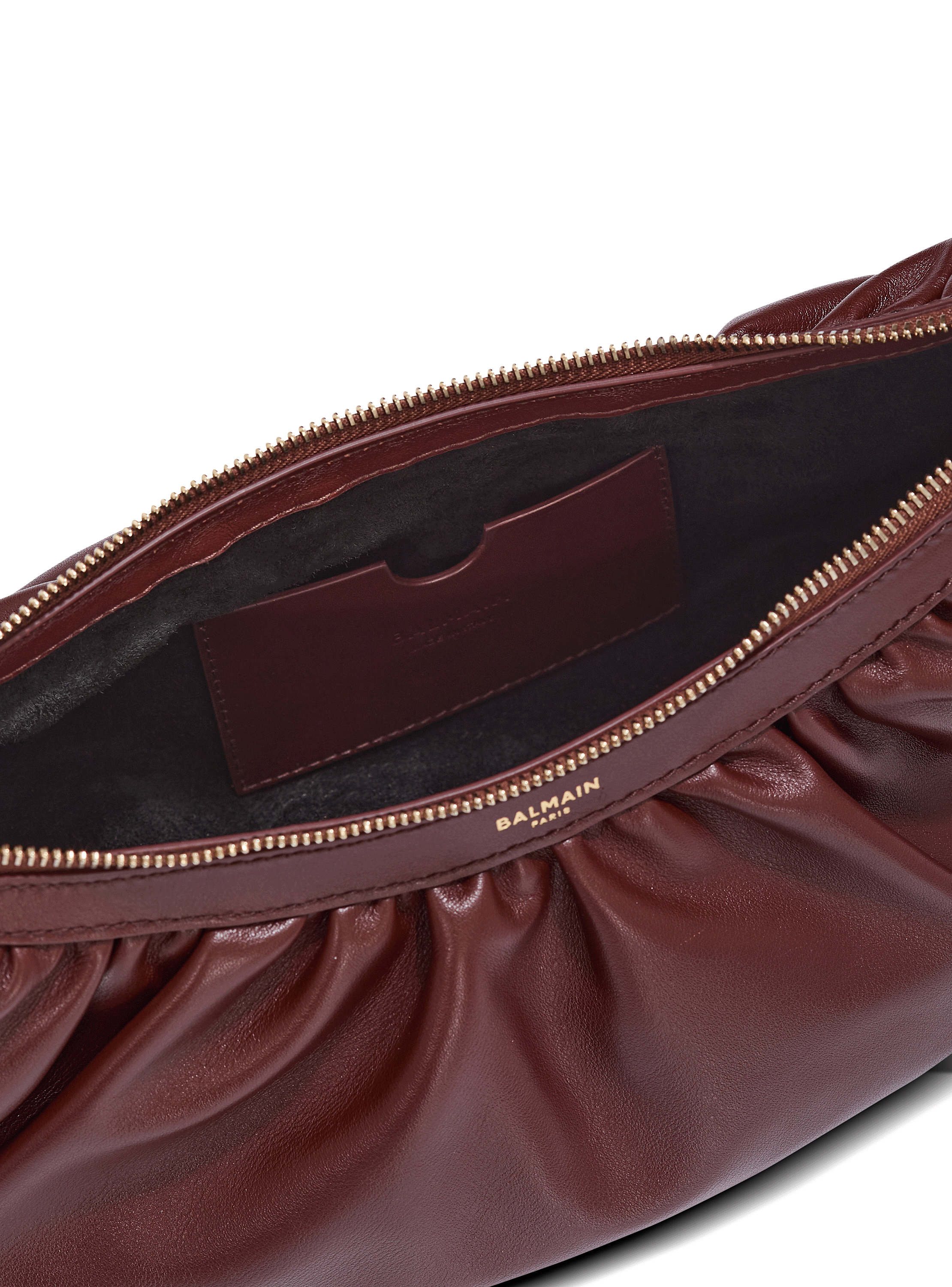 Hobo Bag Ebene aus Kalbsleder