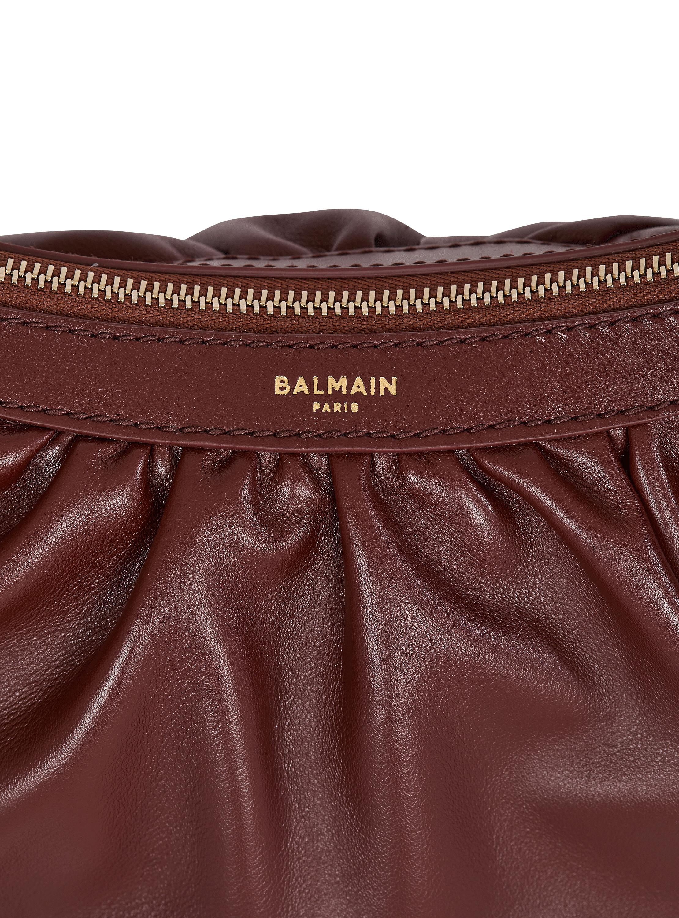 Hobo Bag Ebene aus Kalbsleder