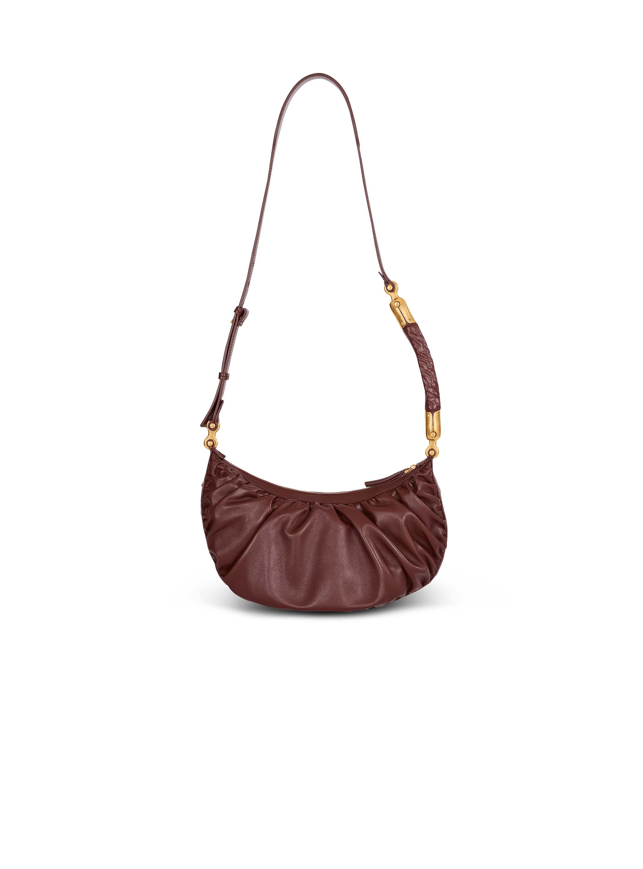 Hobo Bag Ebene aus Kalbsleder