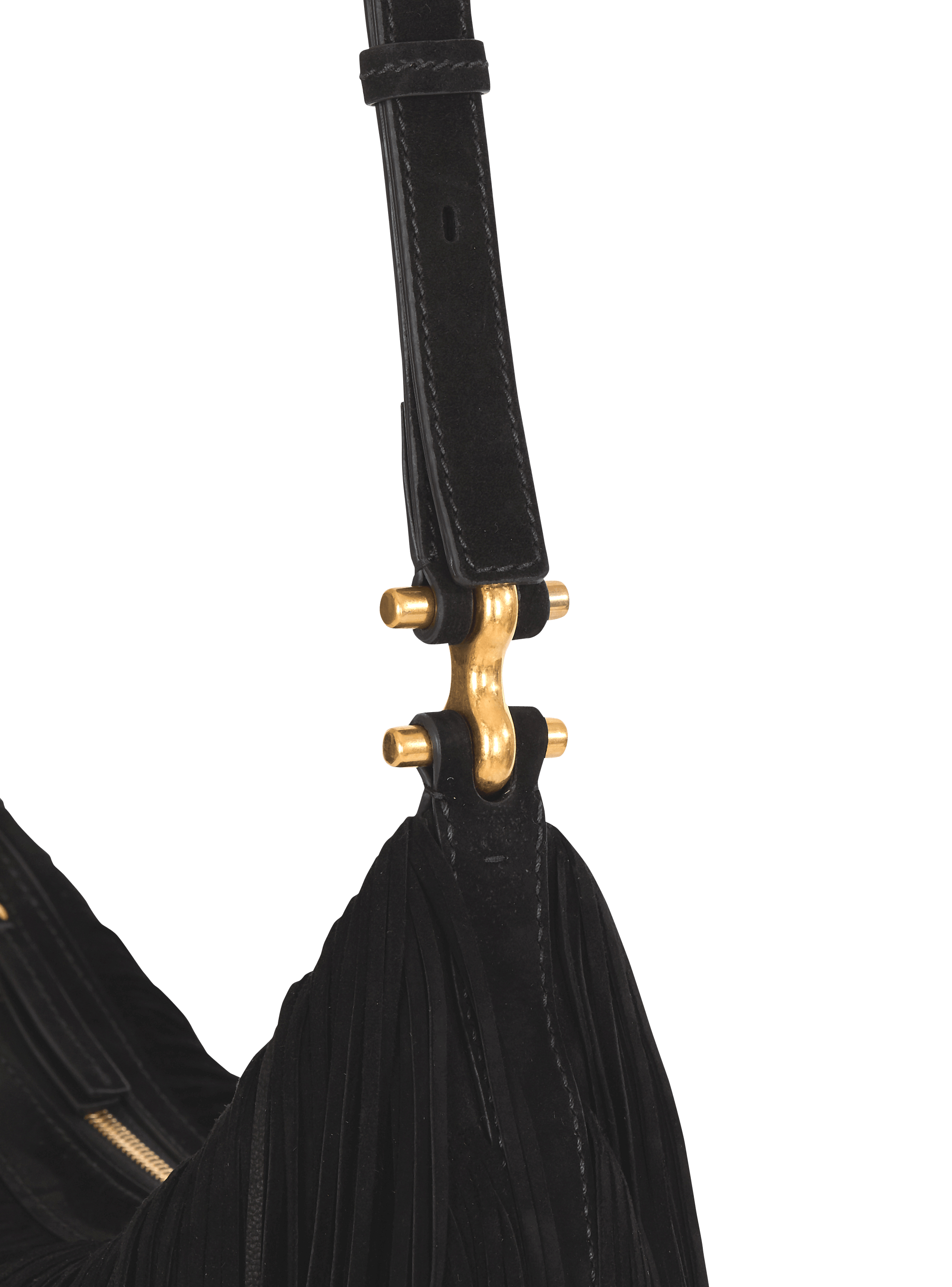 Ebene Hobo fringed suede bag