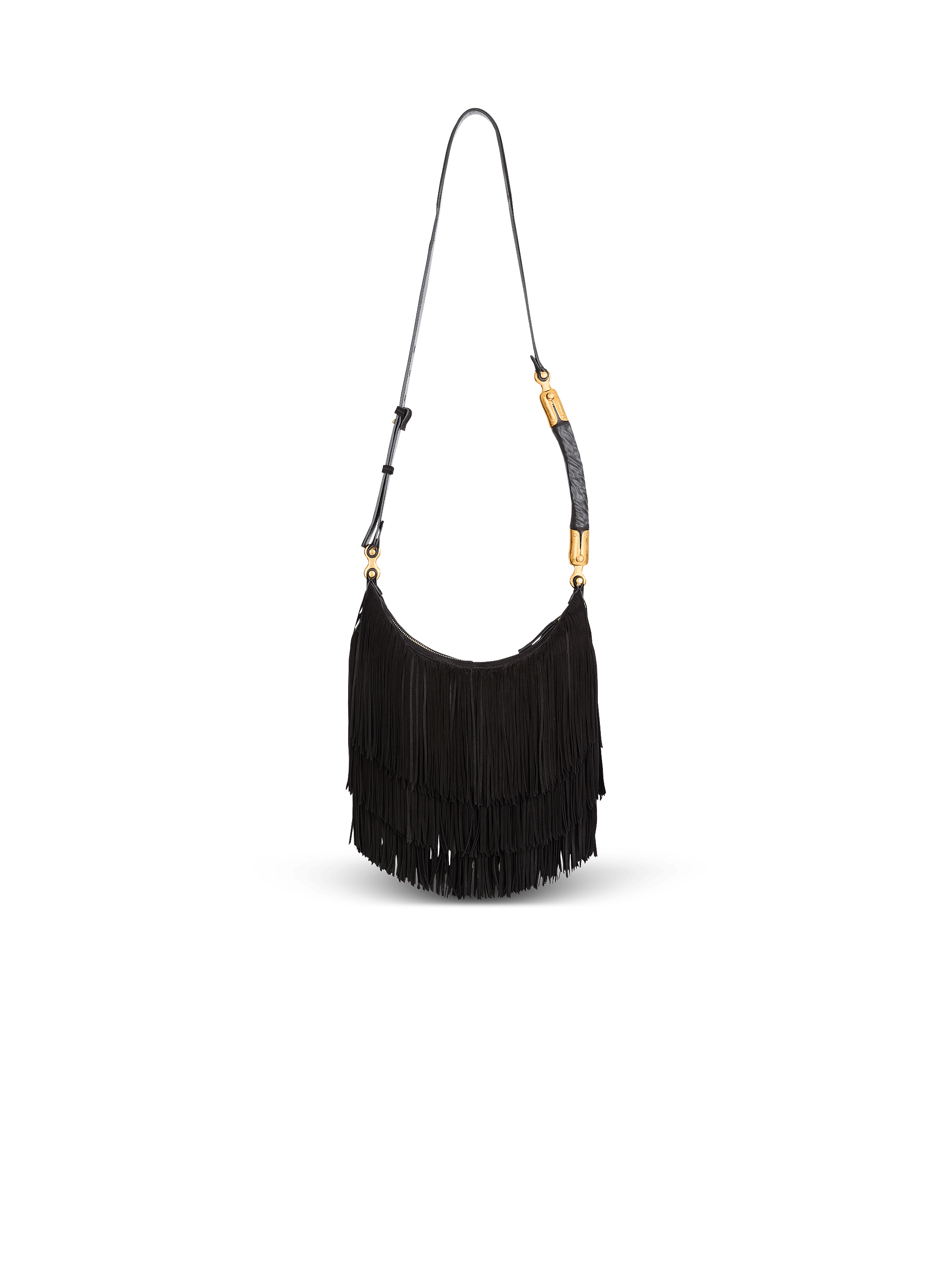 Ebene Hobo fringed suede bag