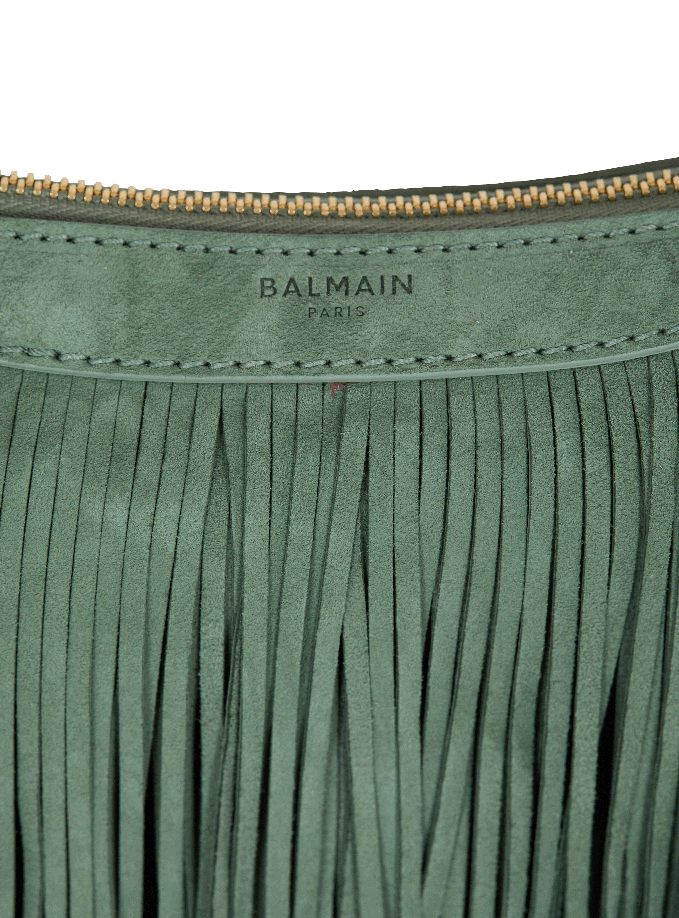 &Eacute;b&egrave;ne Hobo fringed suede bag