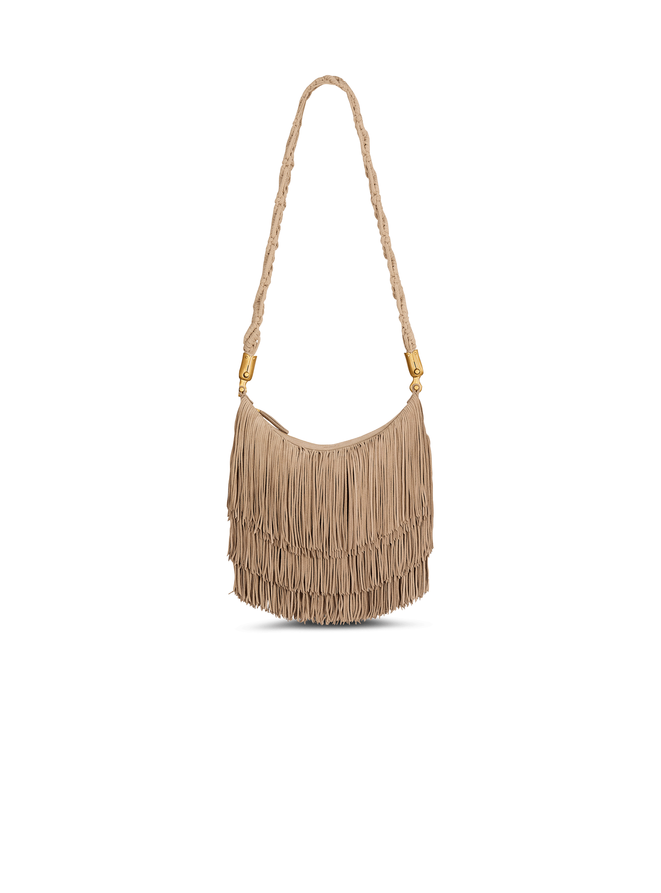 Ebene Hobo fringed suede bag