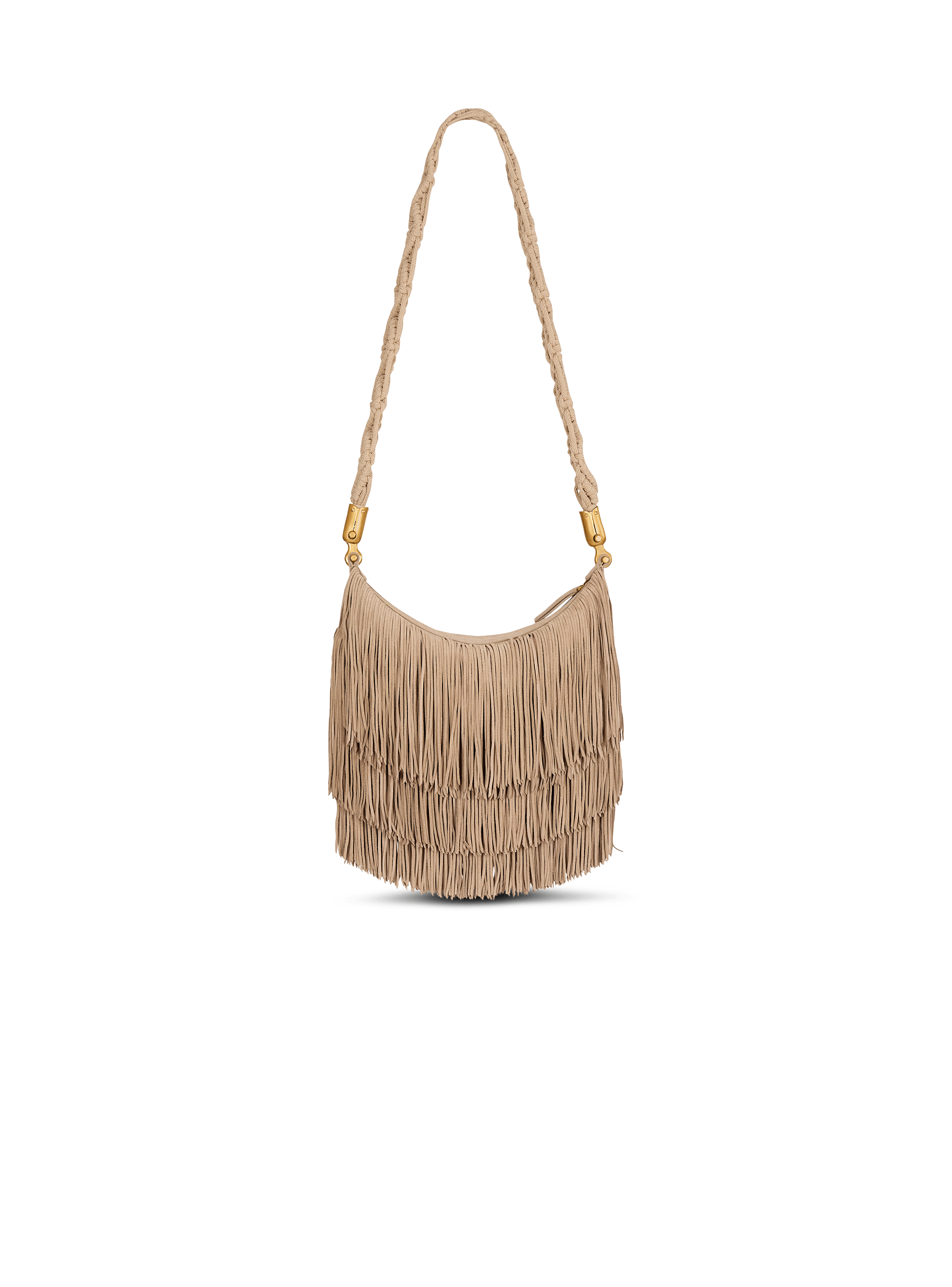 Ebene Hobo fringed suede bag