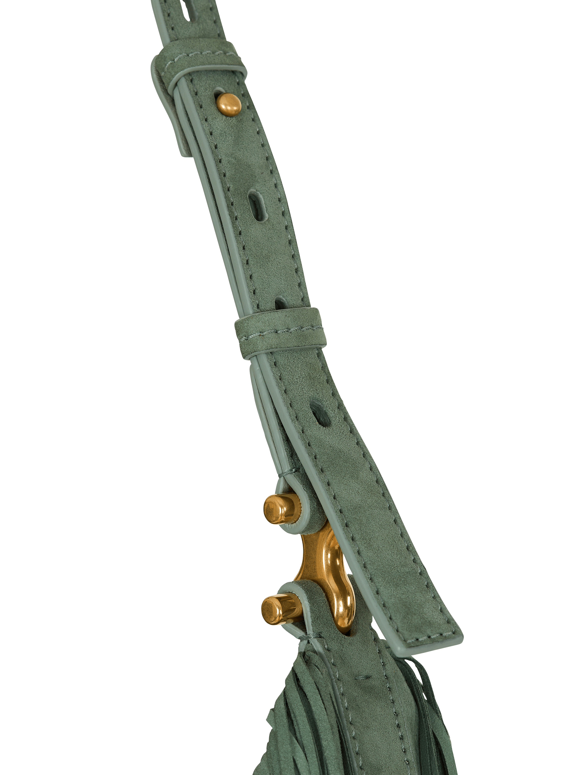 &Eacute;b&egrave;ne Hobo Large fringed suede bag