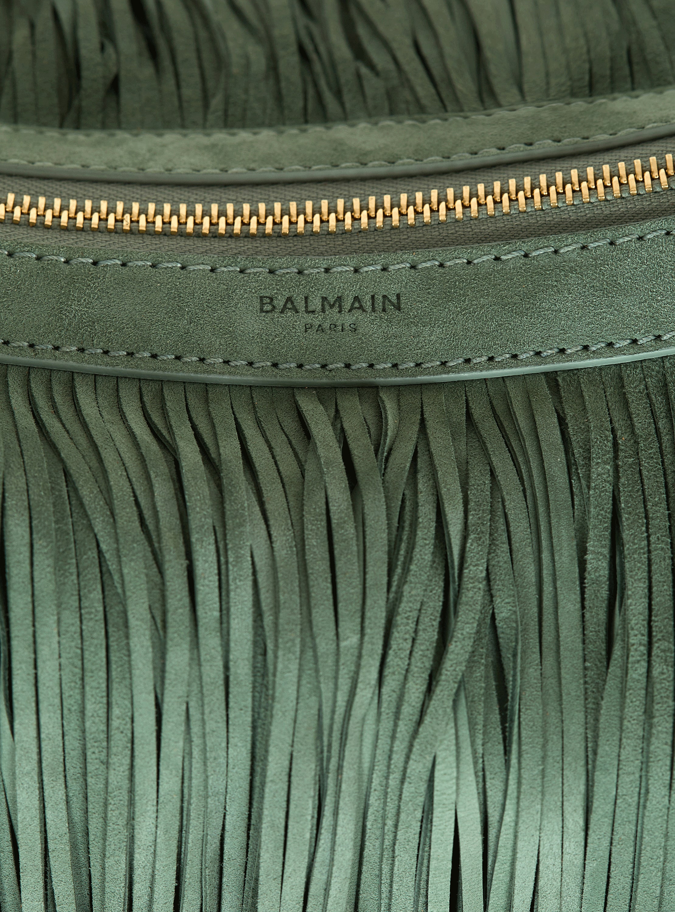 &Eacute;b&egrave;ne Hobo Large fringed suede bag