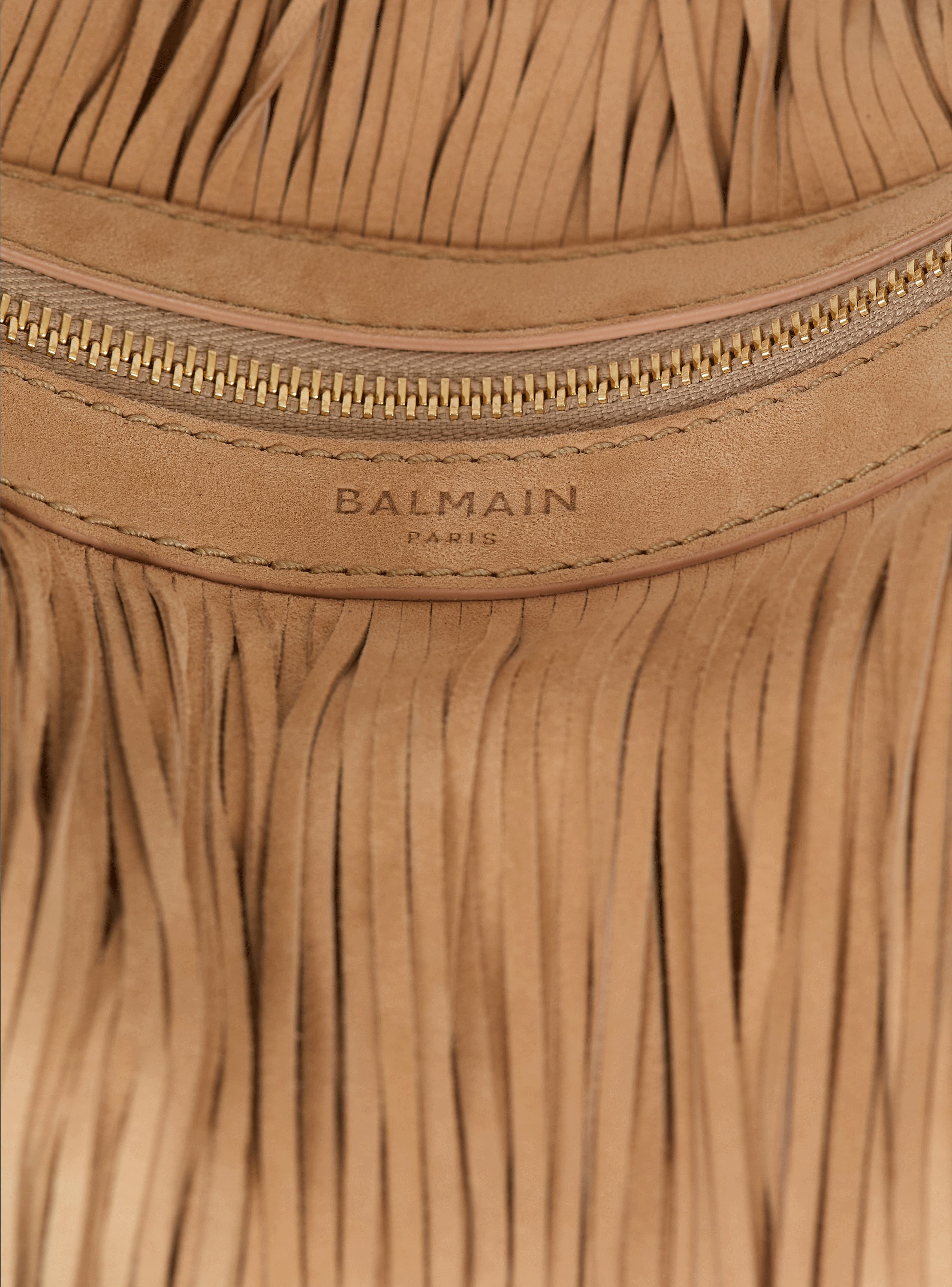 Ebene Hobo Large fringed suede bag