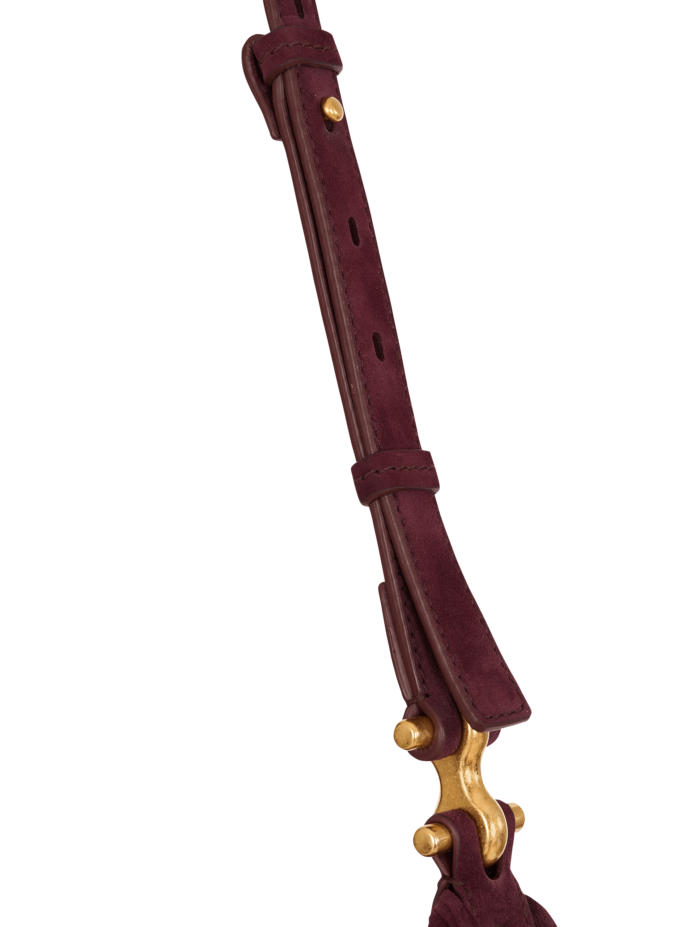 Sac Ebene Hobo Large en cuir su&eacute;d&eacute; &agrave; franges