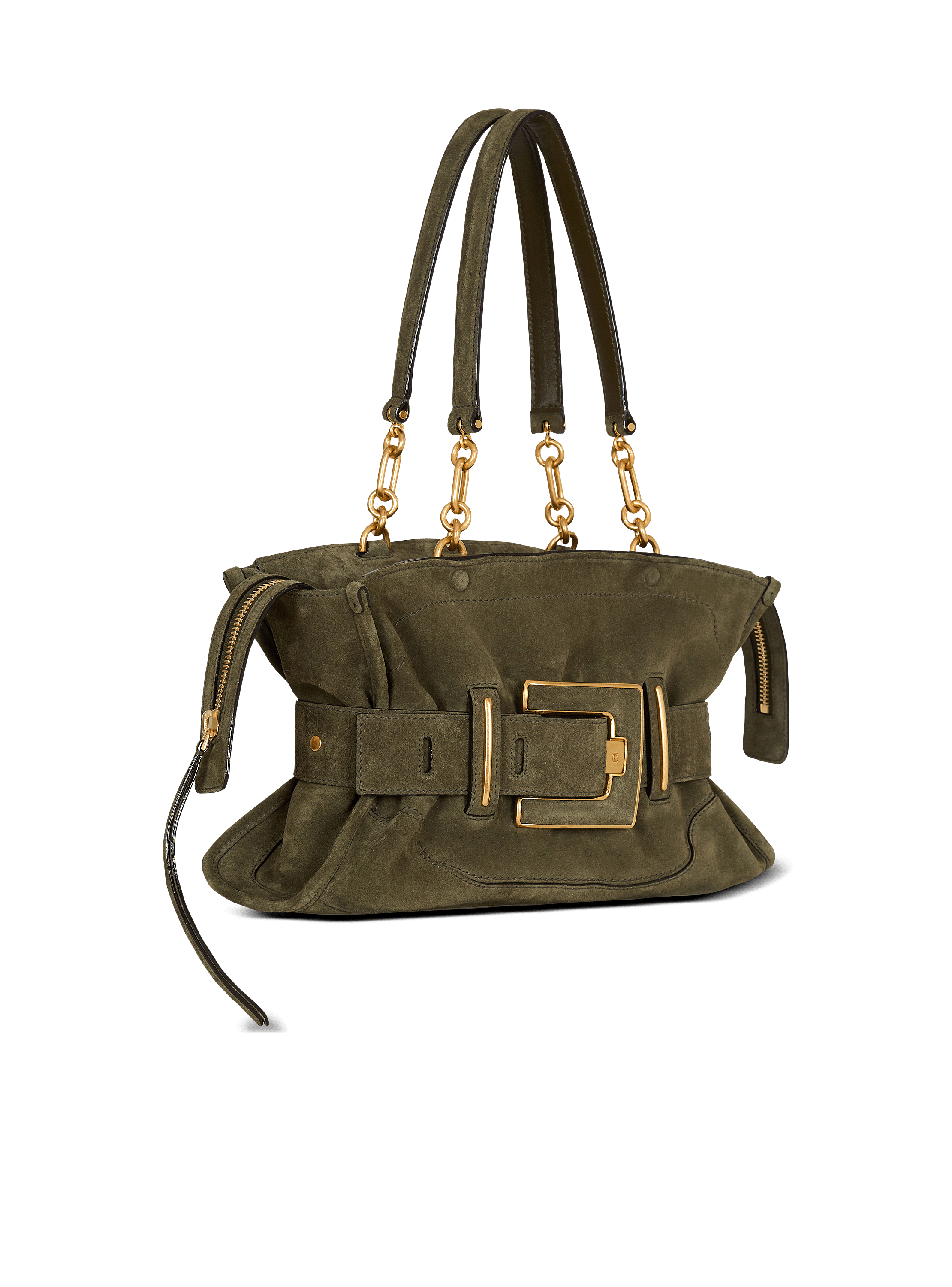 Anthem suede leather bag