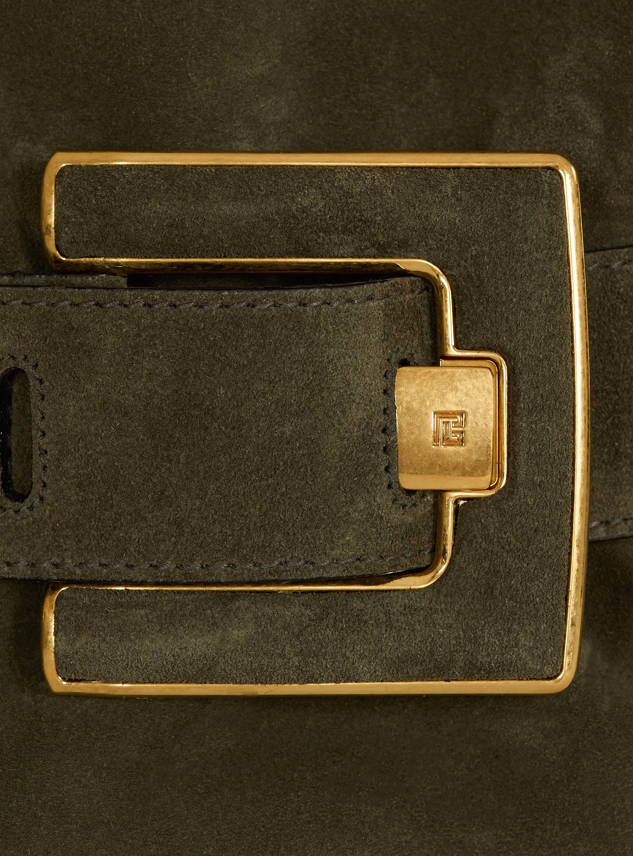 Anthem suede leather bag