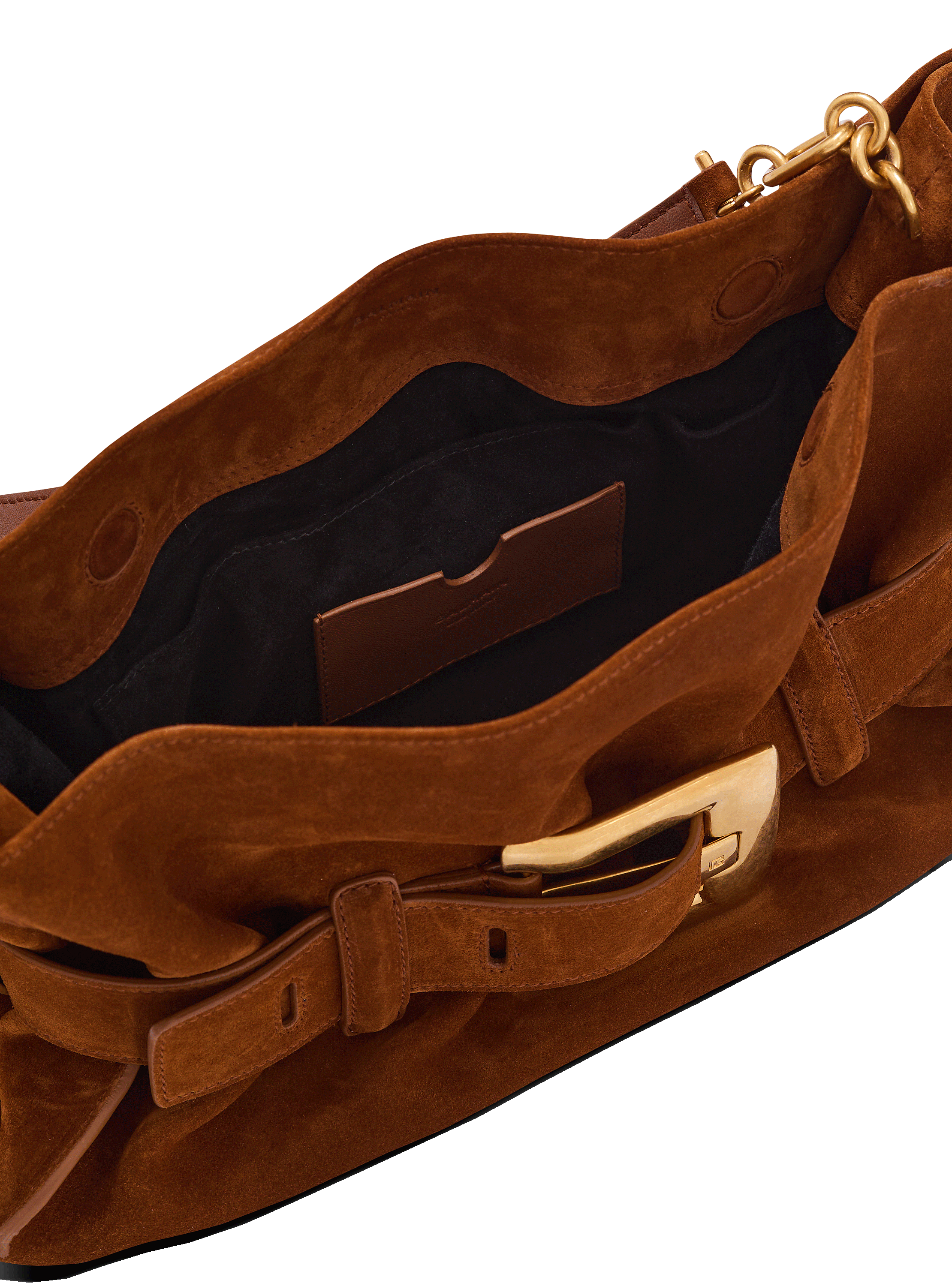 Anthem Medium suede leather bag