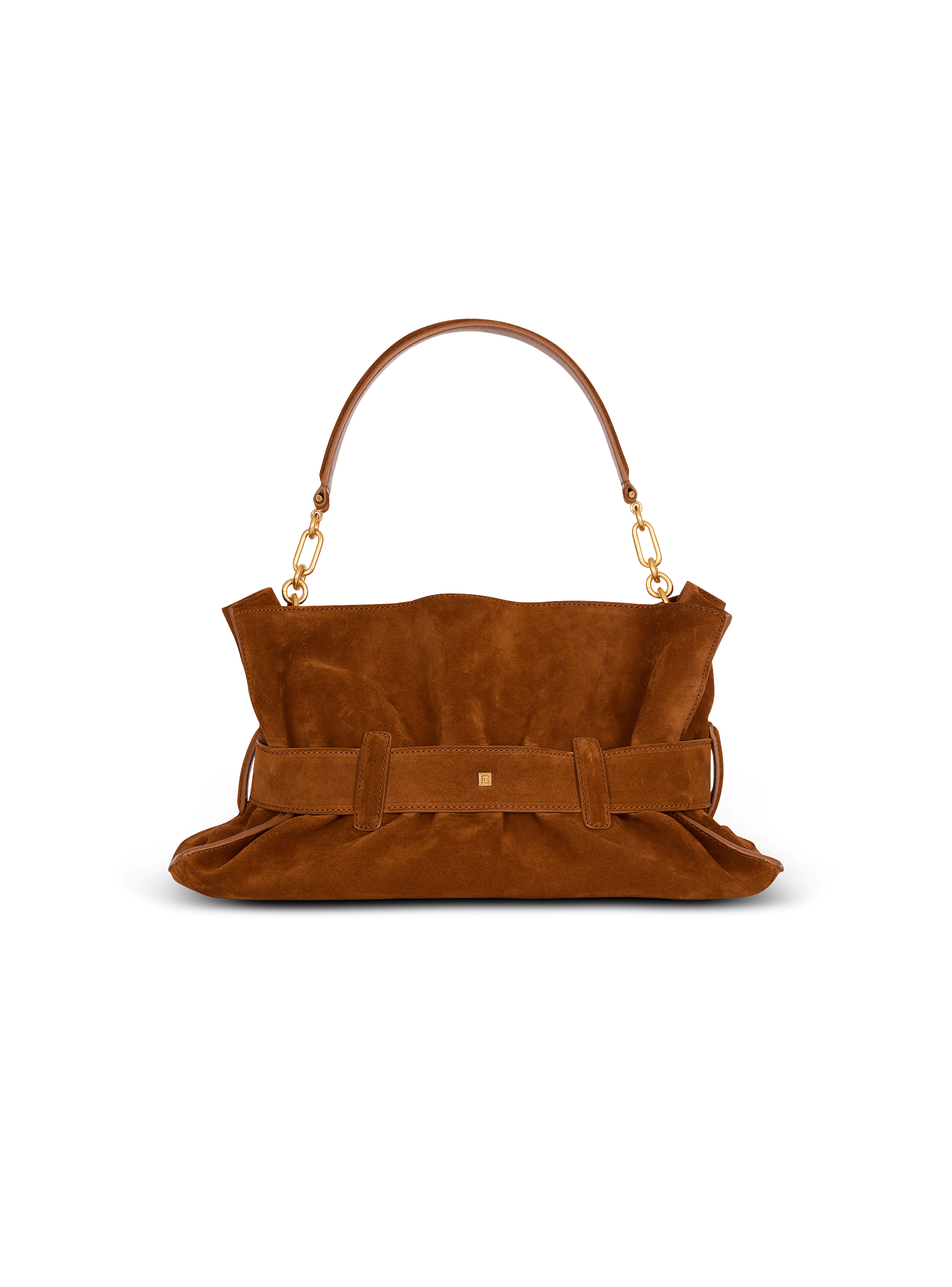 Anthem Medium suede leather bag