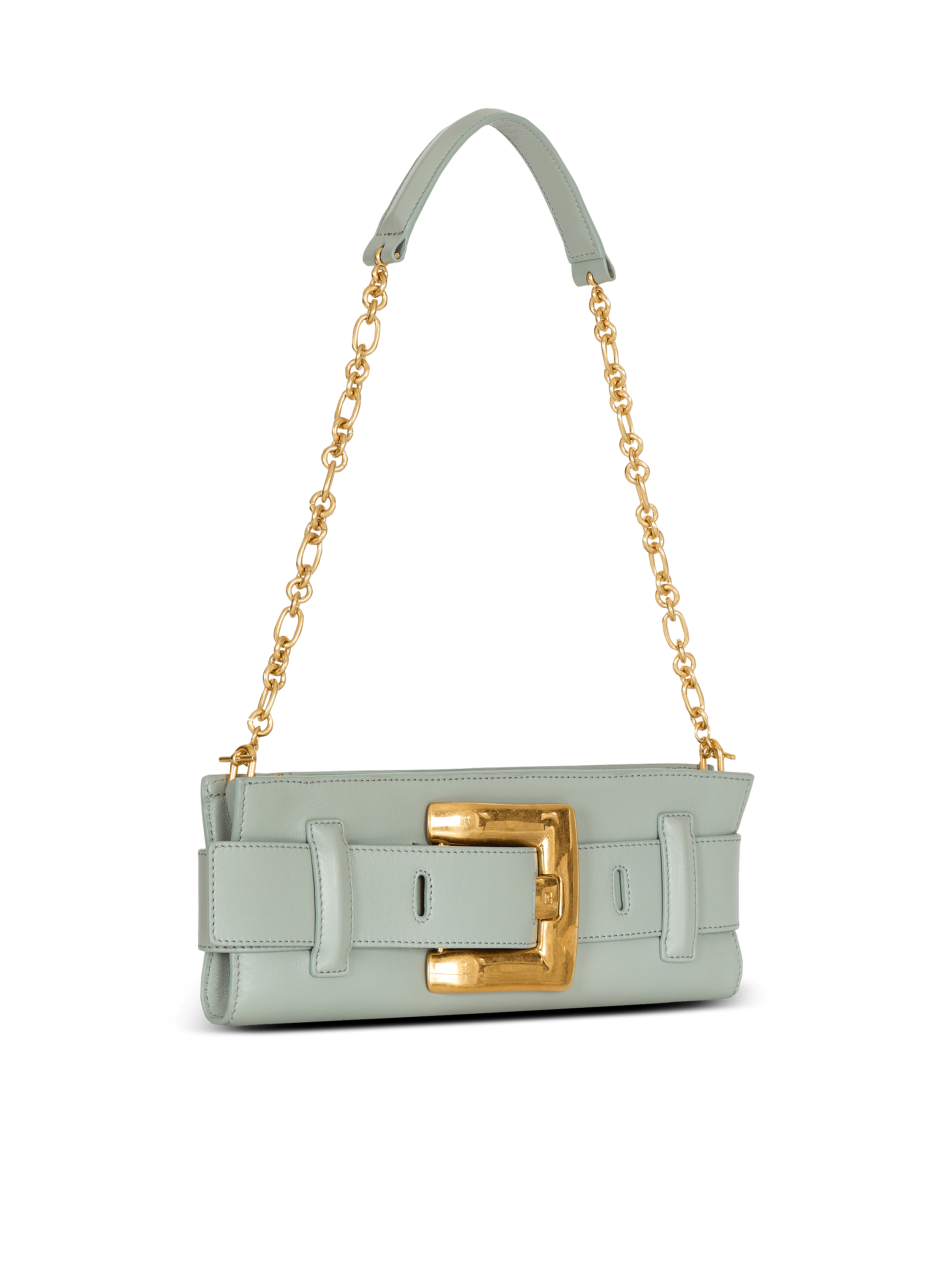 Pochette Anthem en cuir de veau