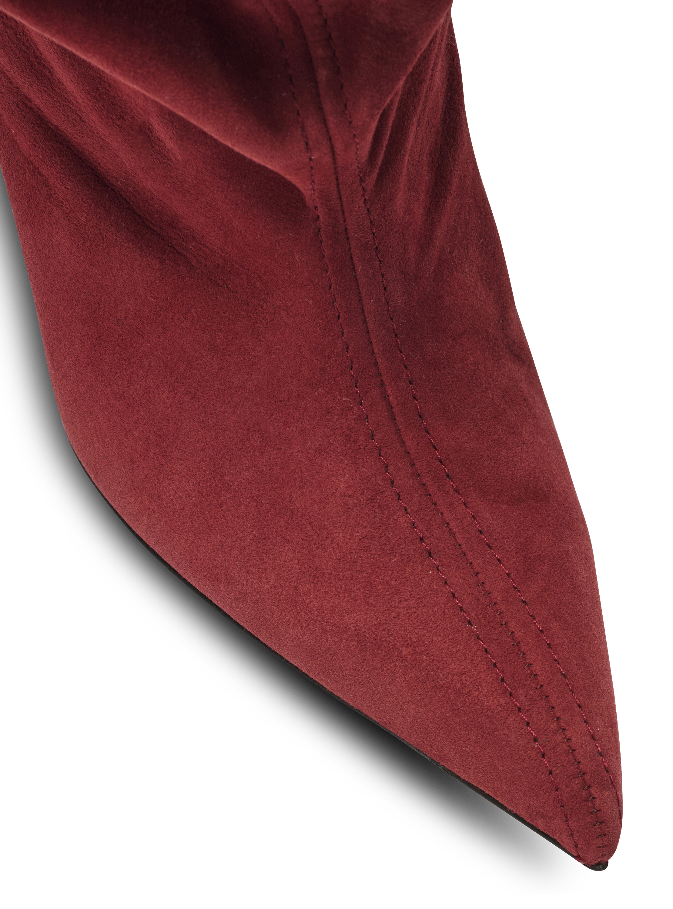 No Wedge-Stiefeletten aus Wildleder