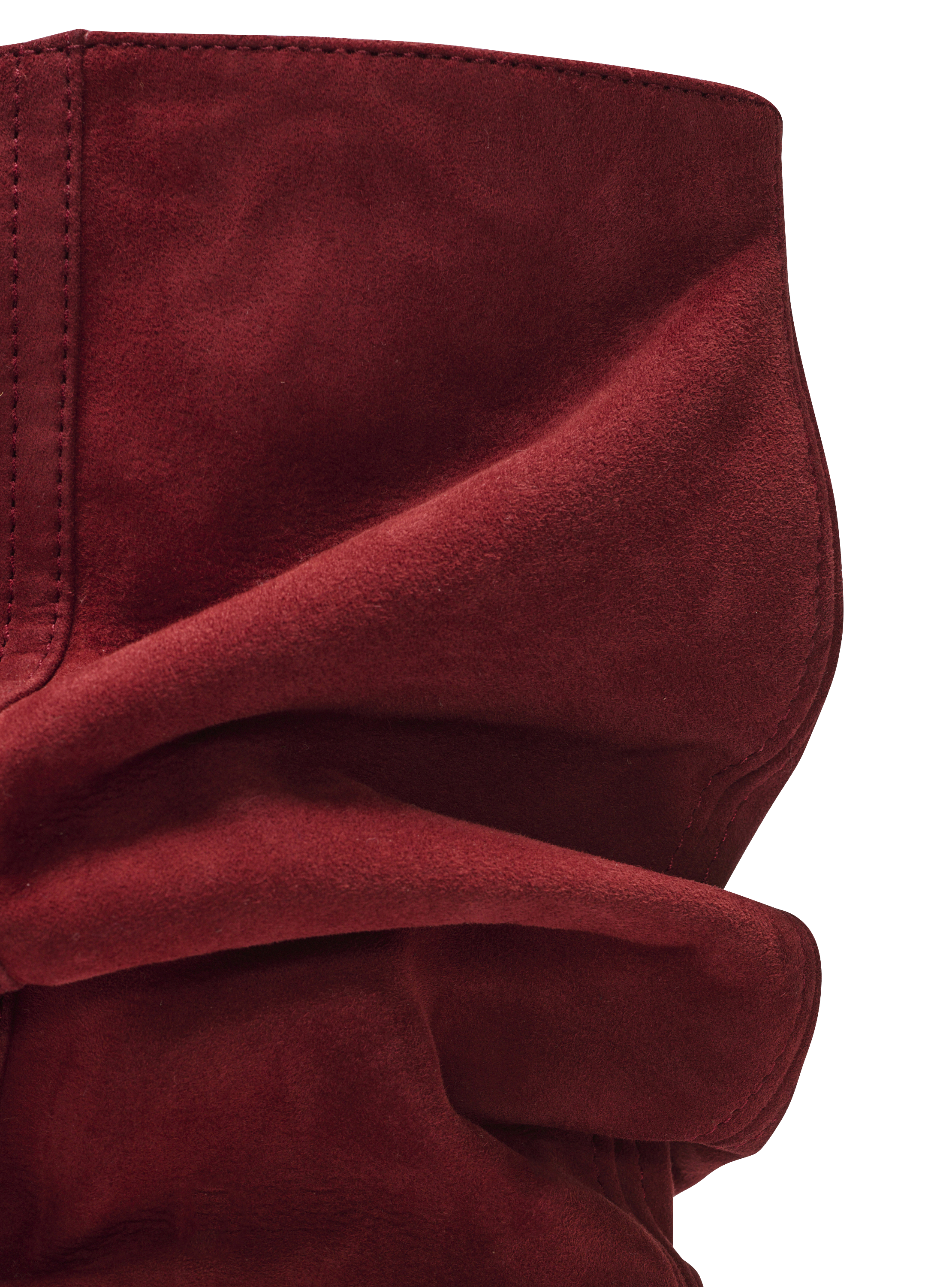 No Wedge-Stiefeletten aus Wildleder