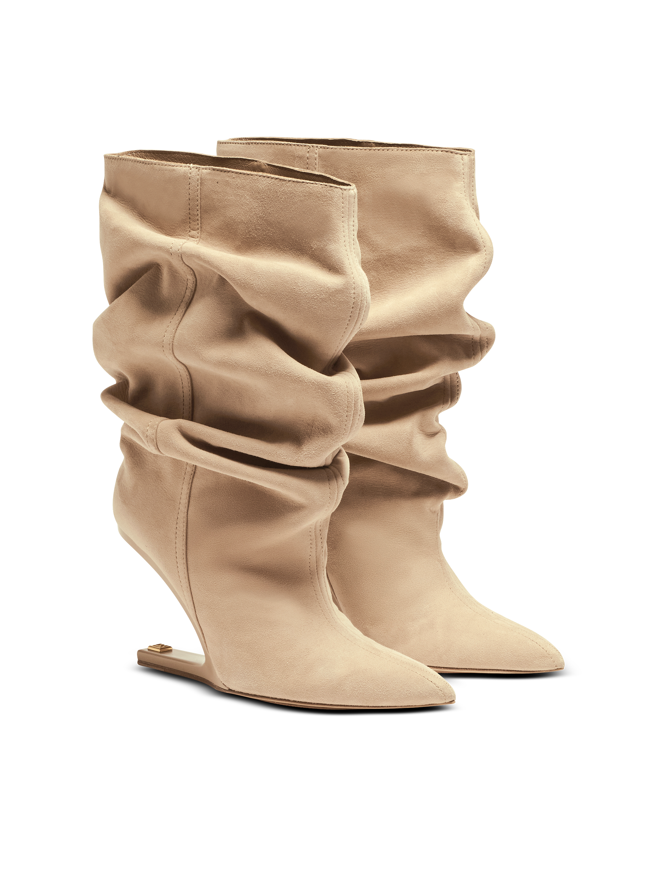 Botines No Wedge de ante