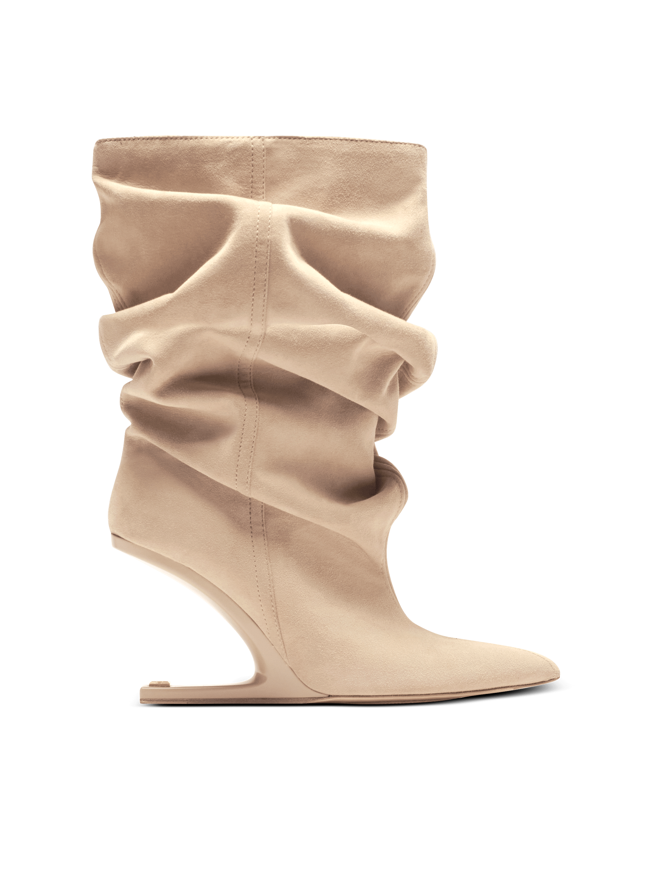 Botines No Wedge de ante