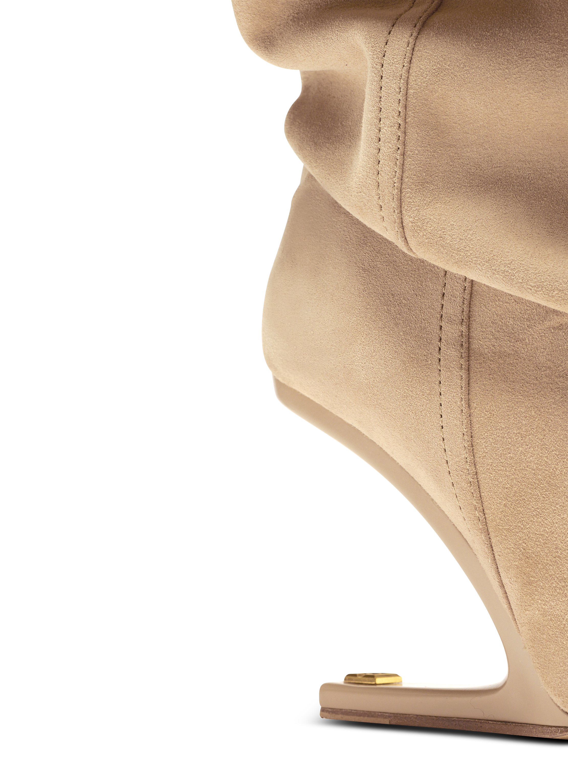 Botines No Wedge de ante